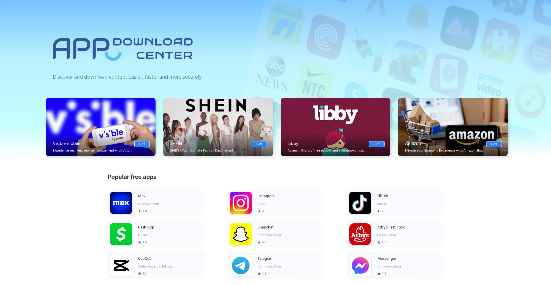 Had.app-download-center.com Screenshot