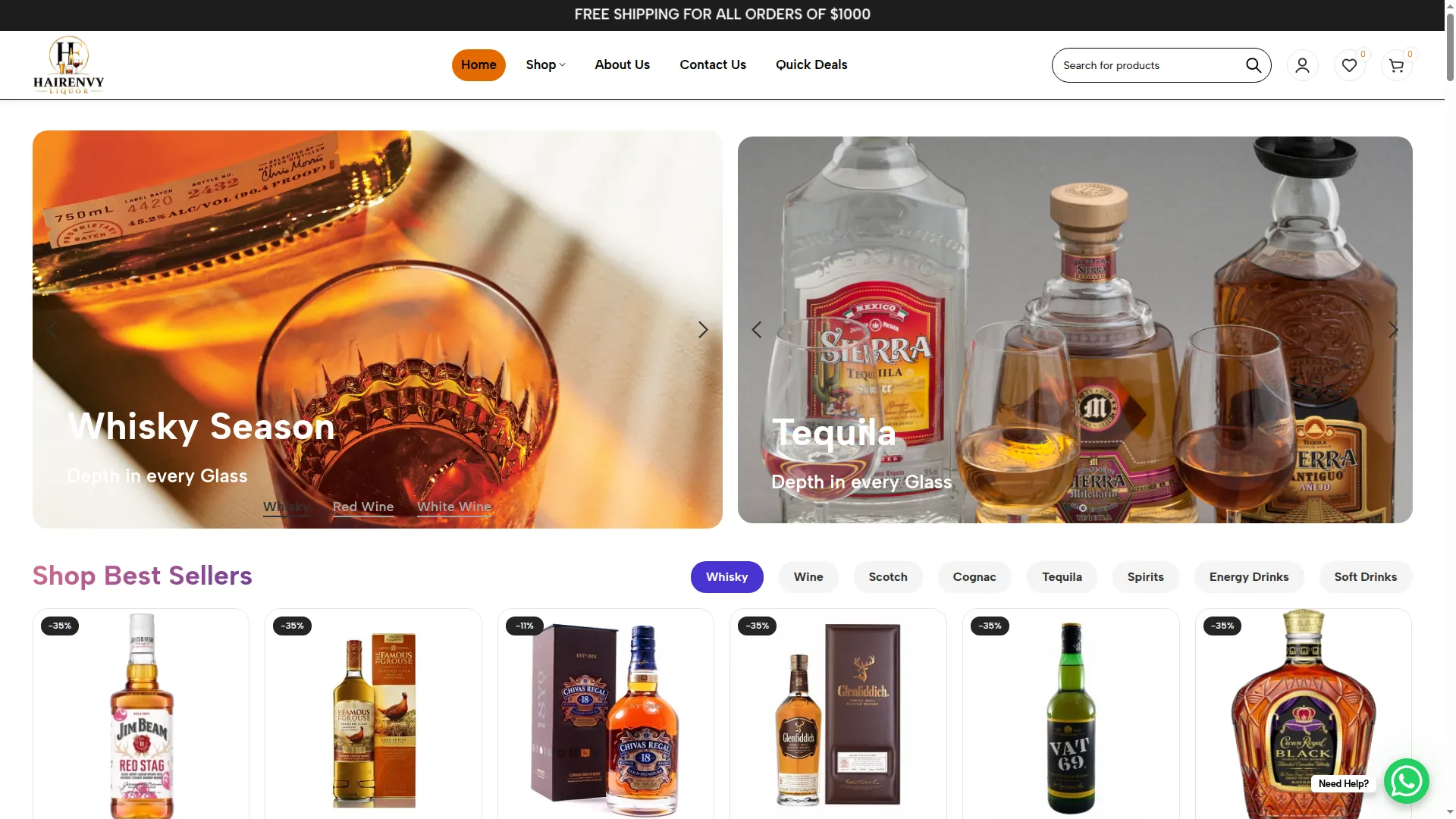 Hairenvyliquor.com