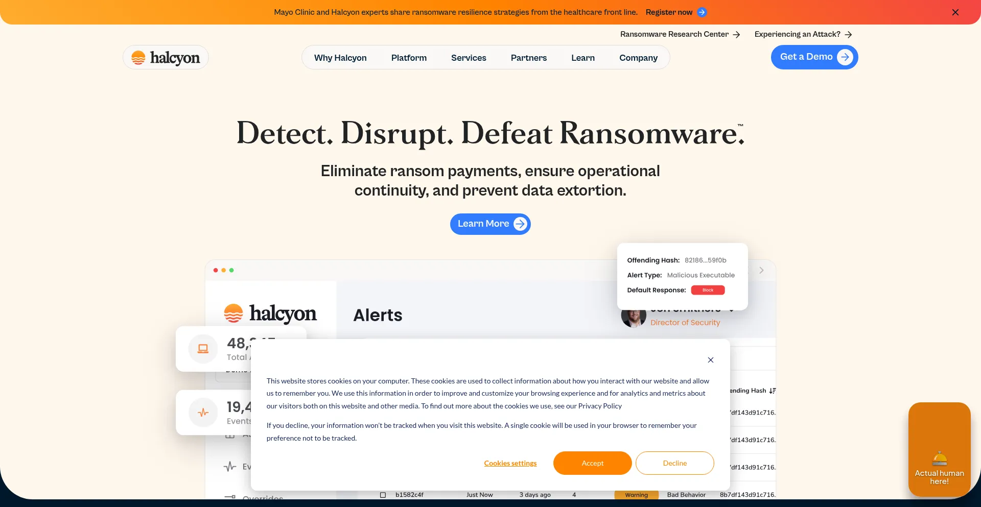 Ist Halcyon.ai sicher und vertrauenswürdig?