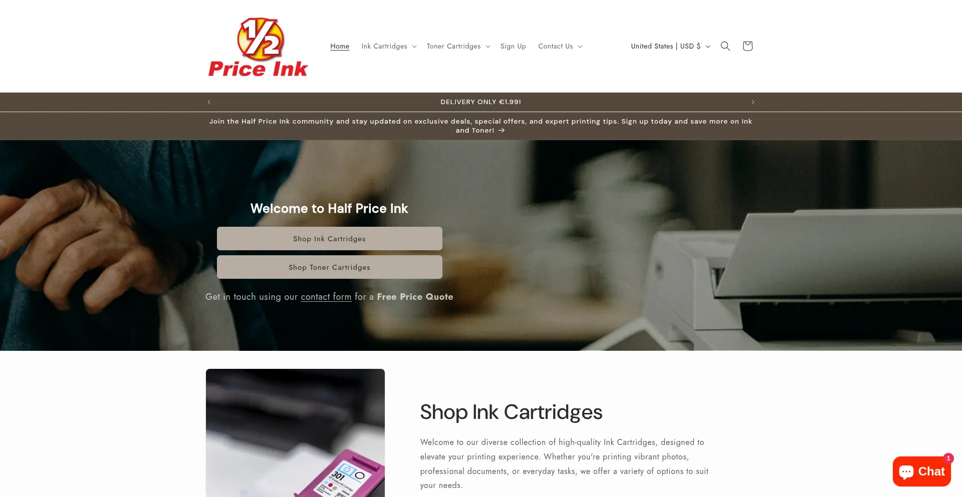 Halfpriceink.ie