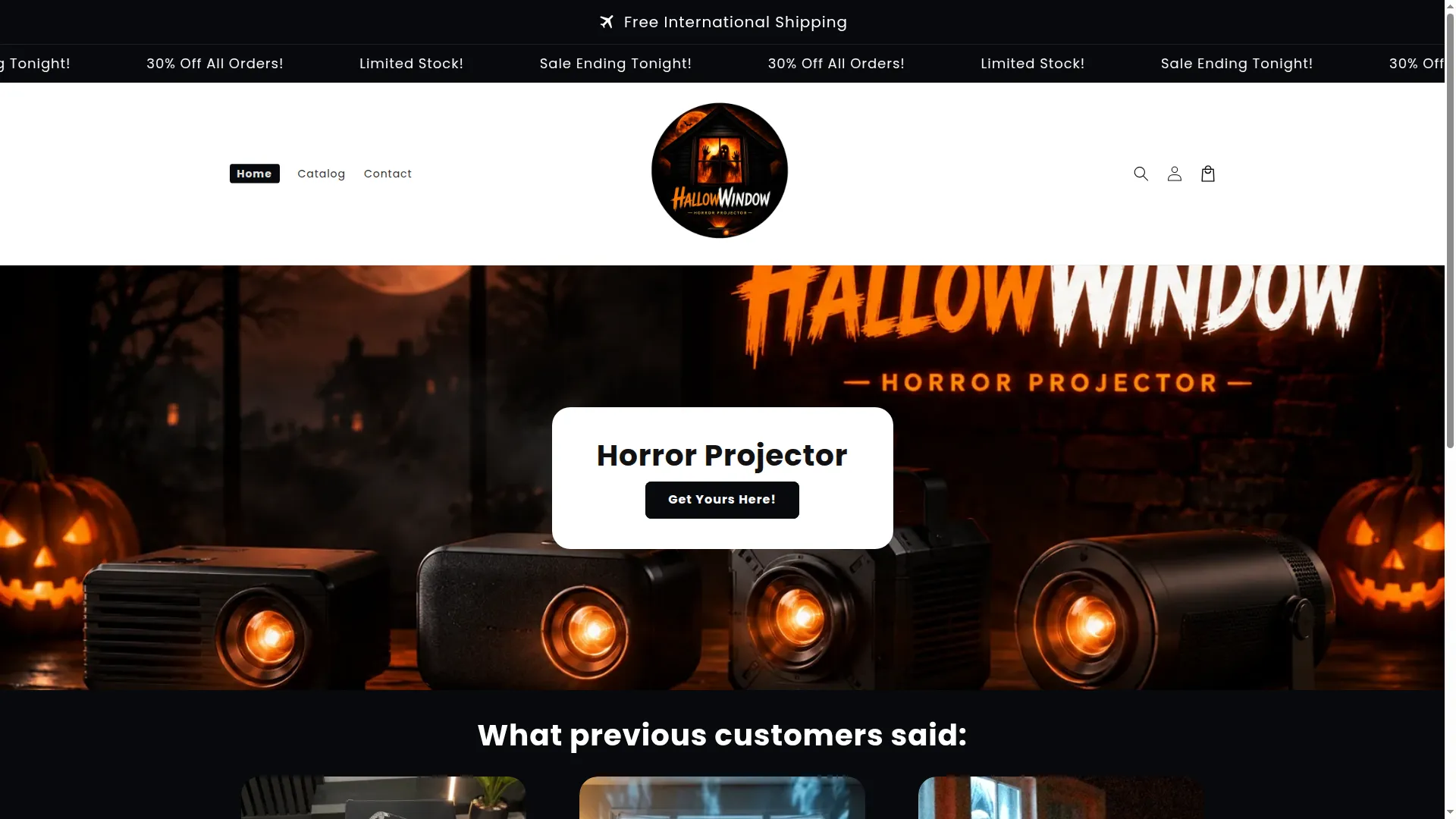 Hallowwindow.com