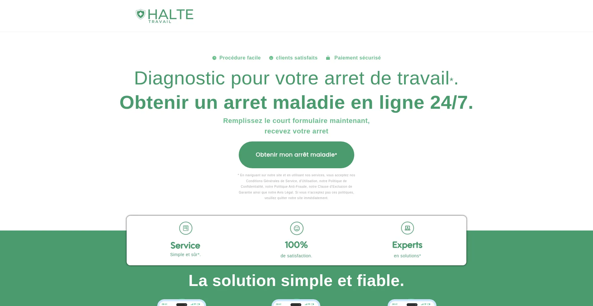 Ist Halte-travail.com sicher und vertrauenswürdig?