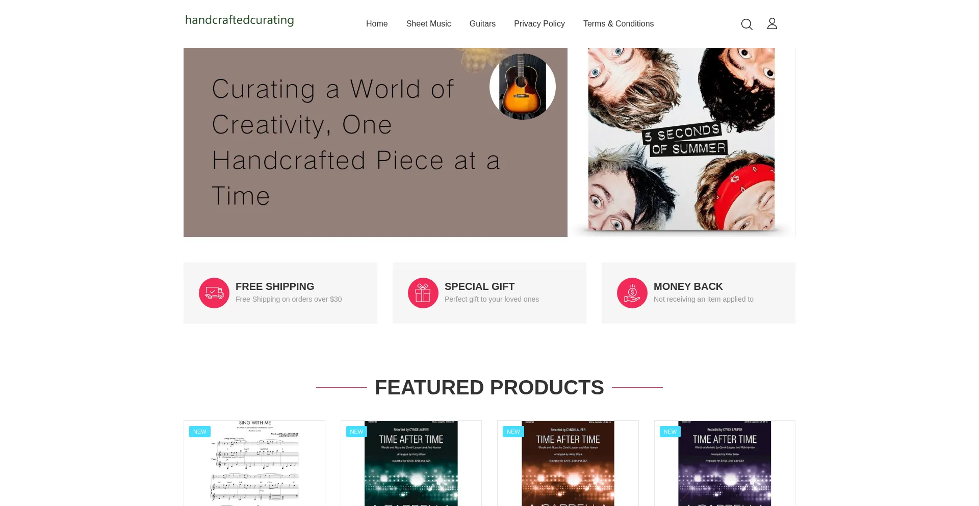 Handcraftedcurating.com