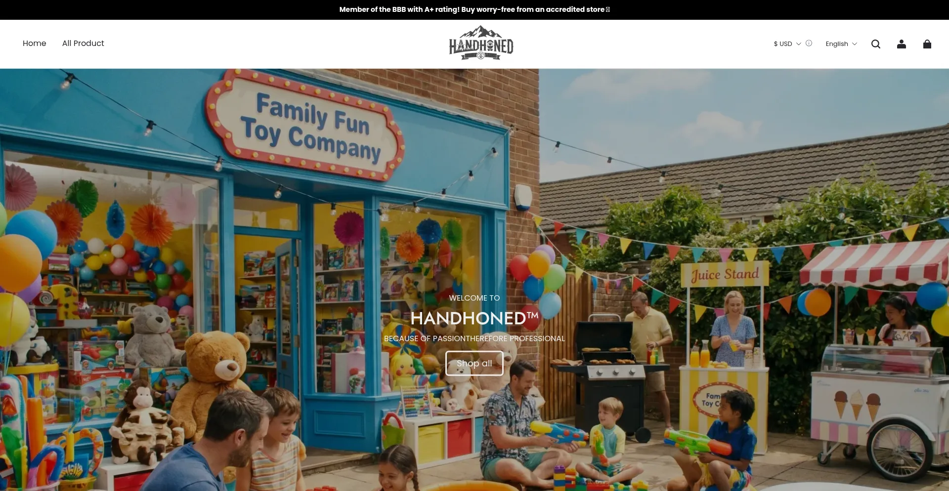 Handhoned.com