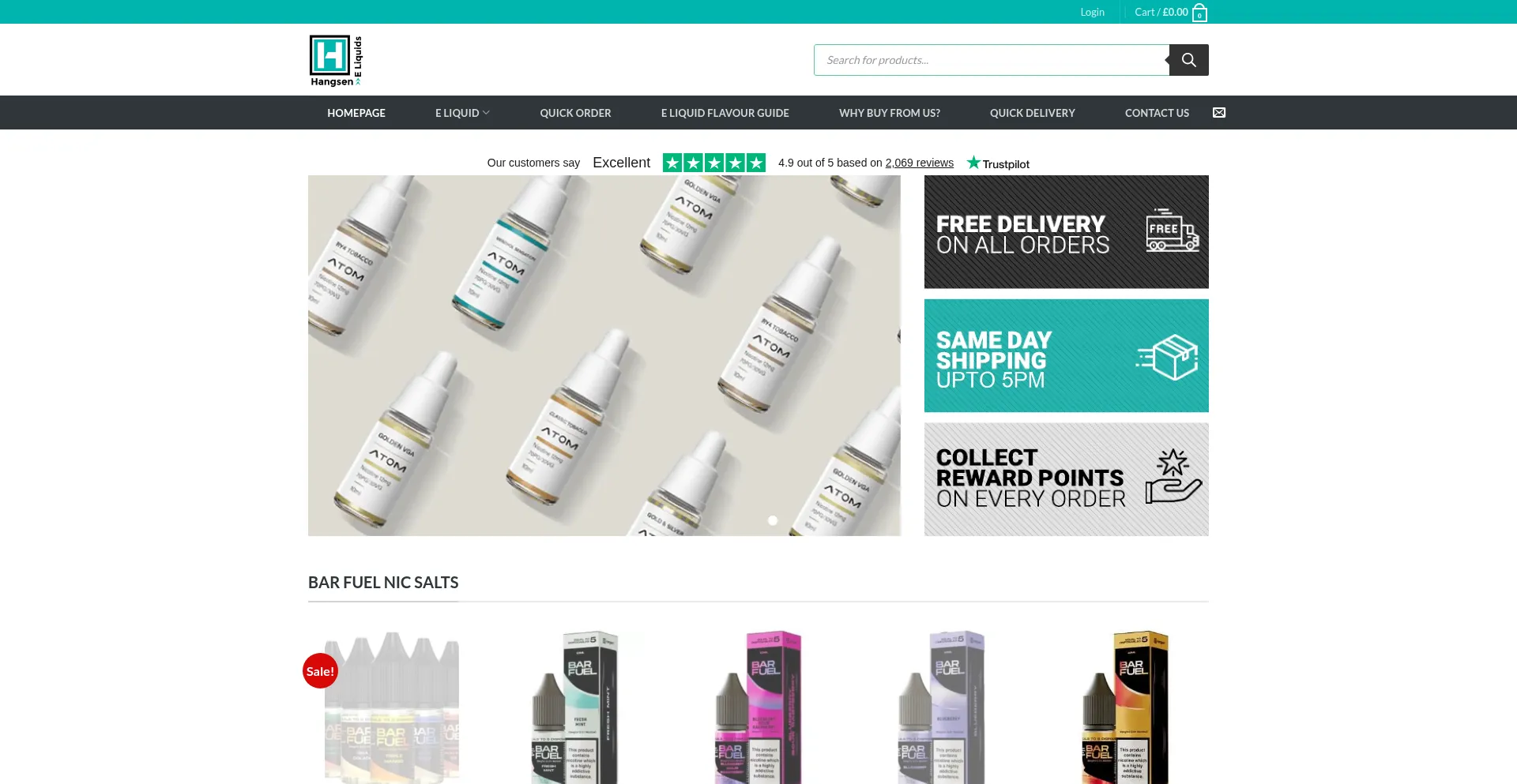 Hangseneliquids.co.uk