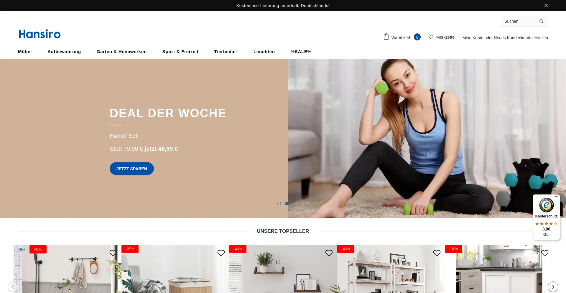 Ist Hansiro.de sicher und vertrauenswürdig?