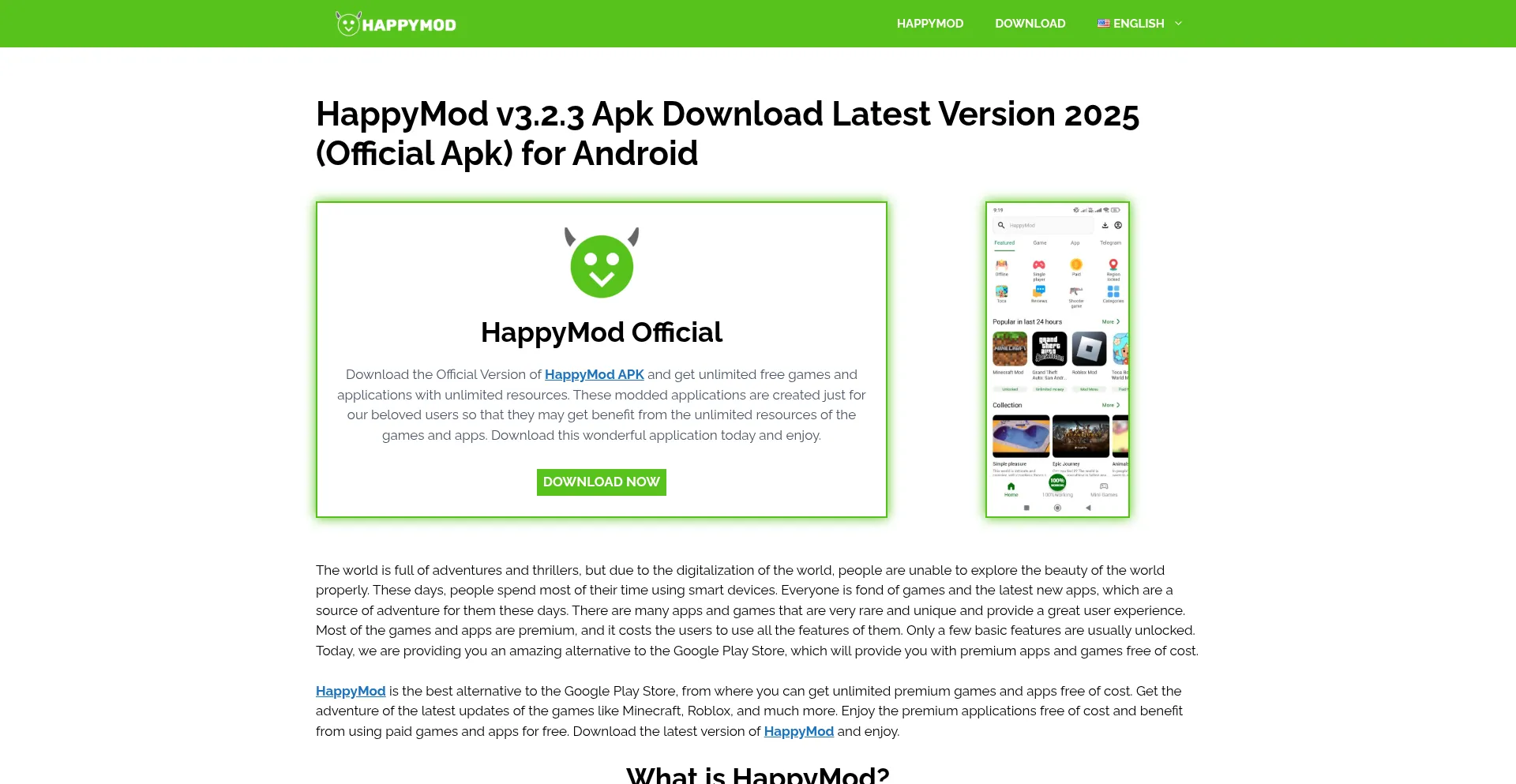 Ist Happymodd.org sicher und vertrauenswürdig?