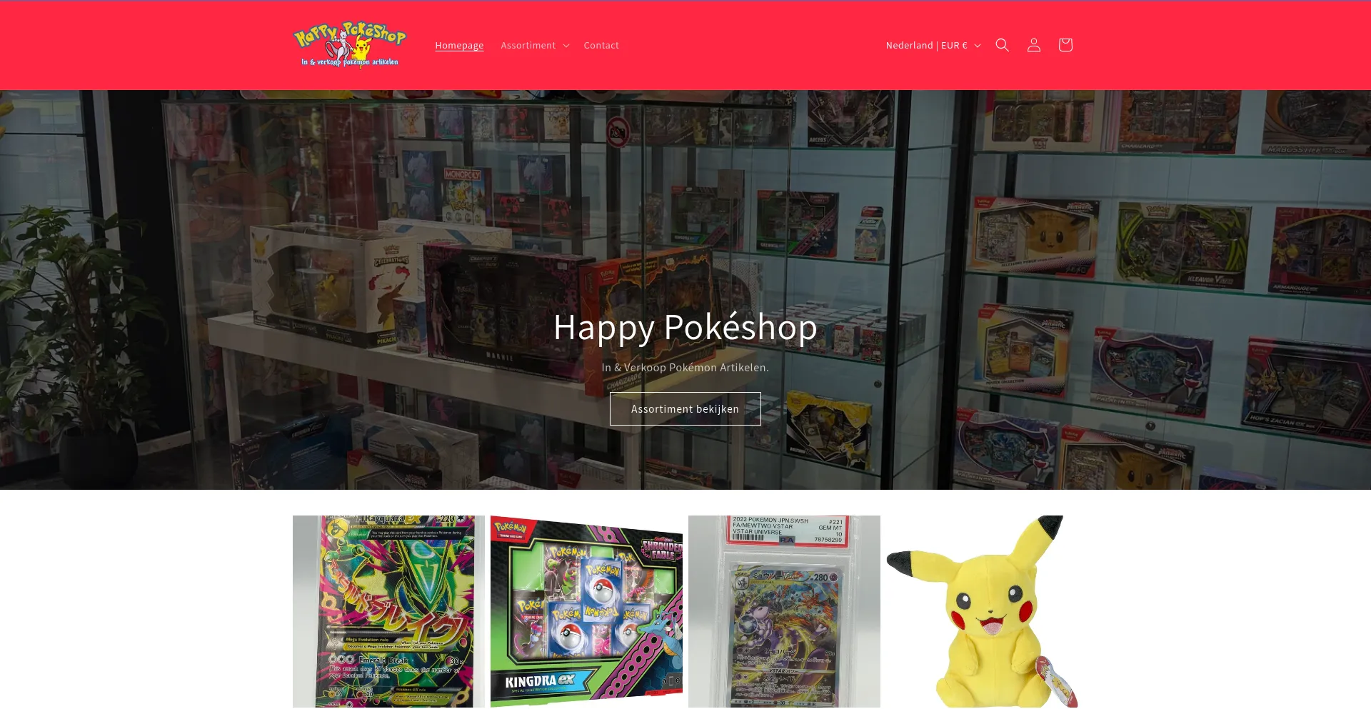 Happypokeshop.nl Screenshot