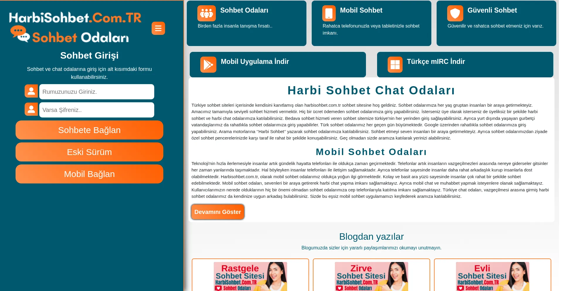 Ist Harbisohbet.com.tr sicher und vertrauenswürdig?