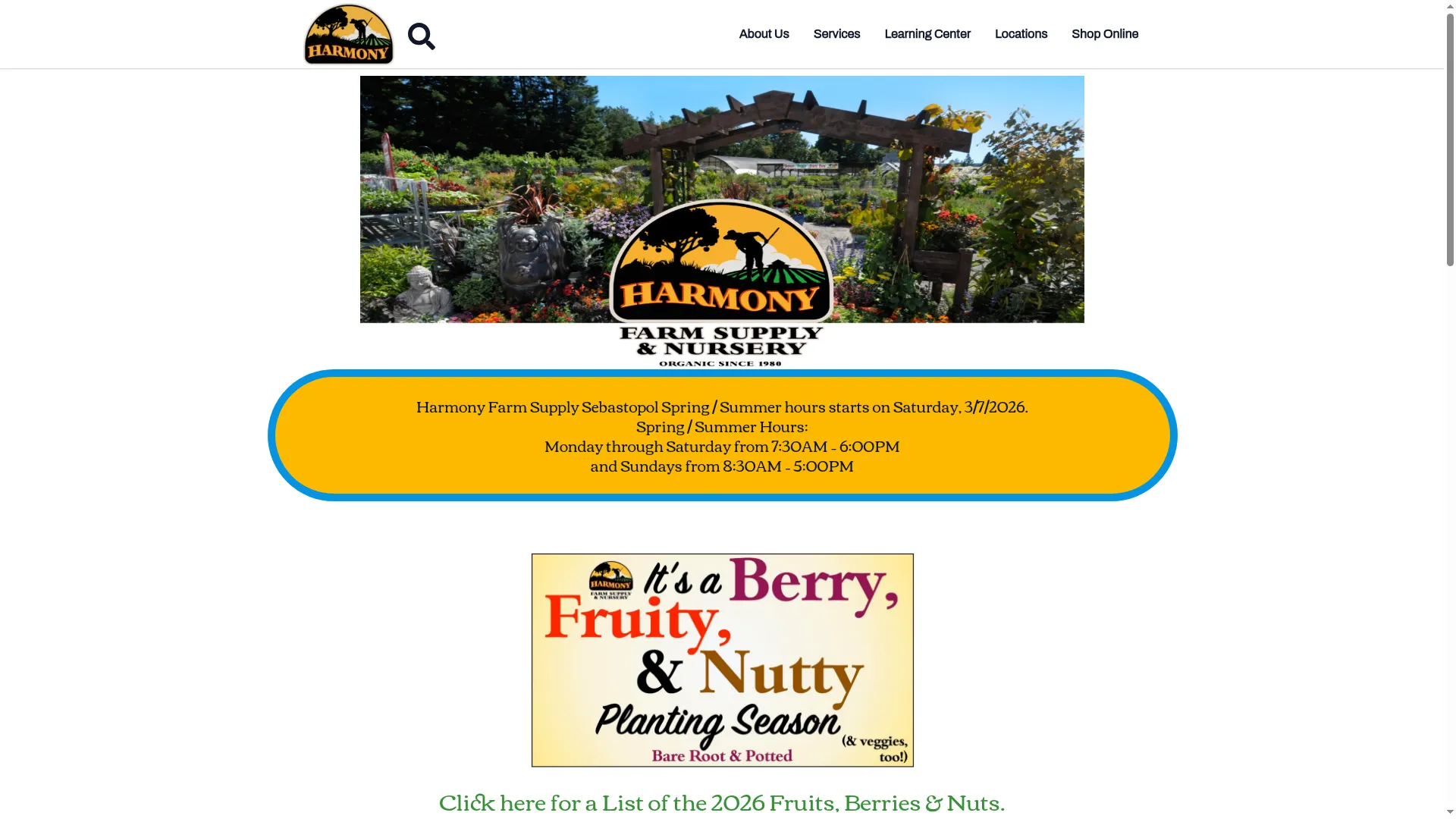 Harmonyfarm.com
