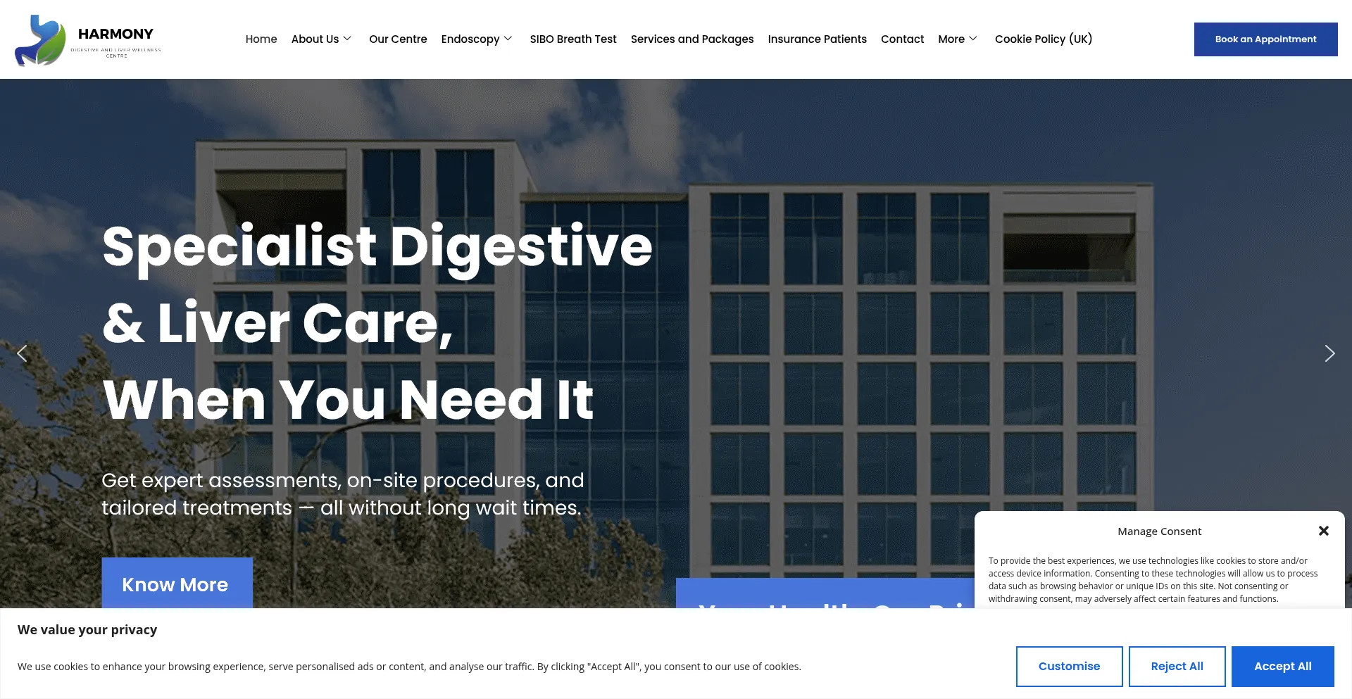 Harmonygutandliver.com