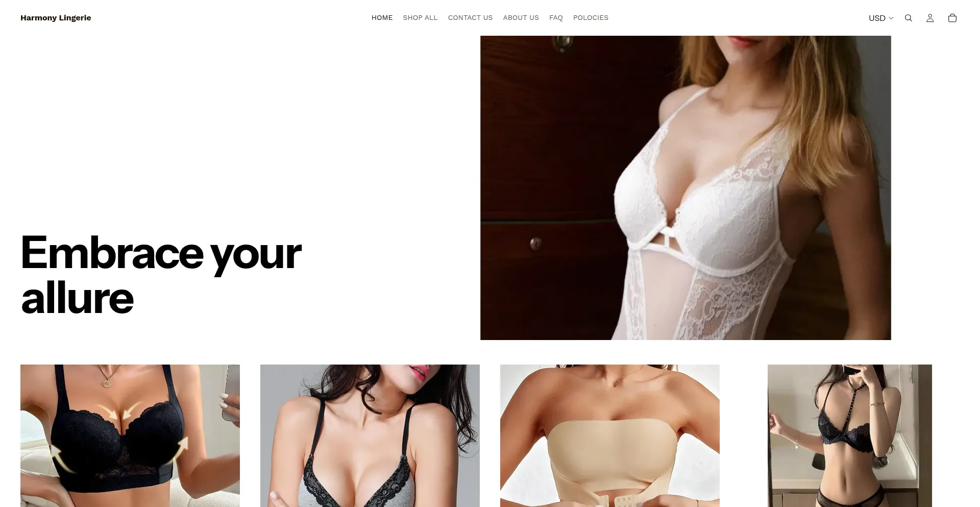 Harmonylingerie.shop