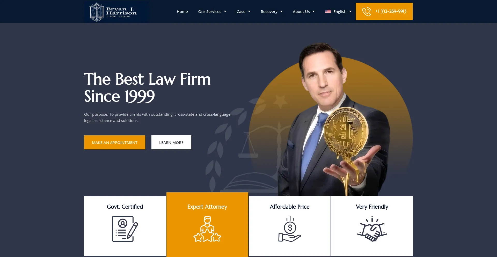 Ist Harrisonlawsfirm.com sicher und vertrauenswürdig?