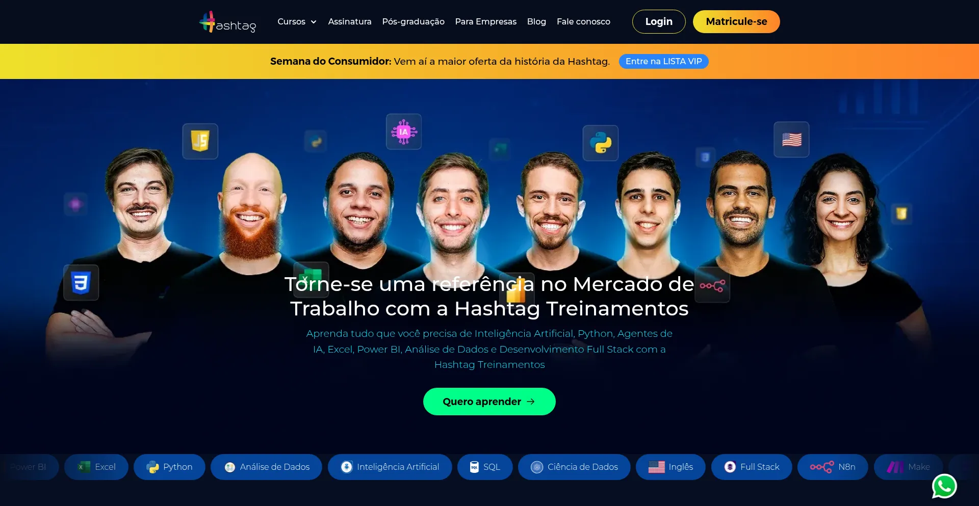 Hashtagtreinamentos.com
