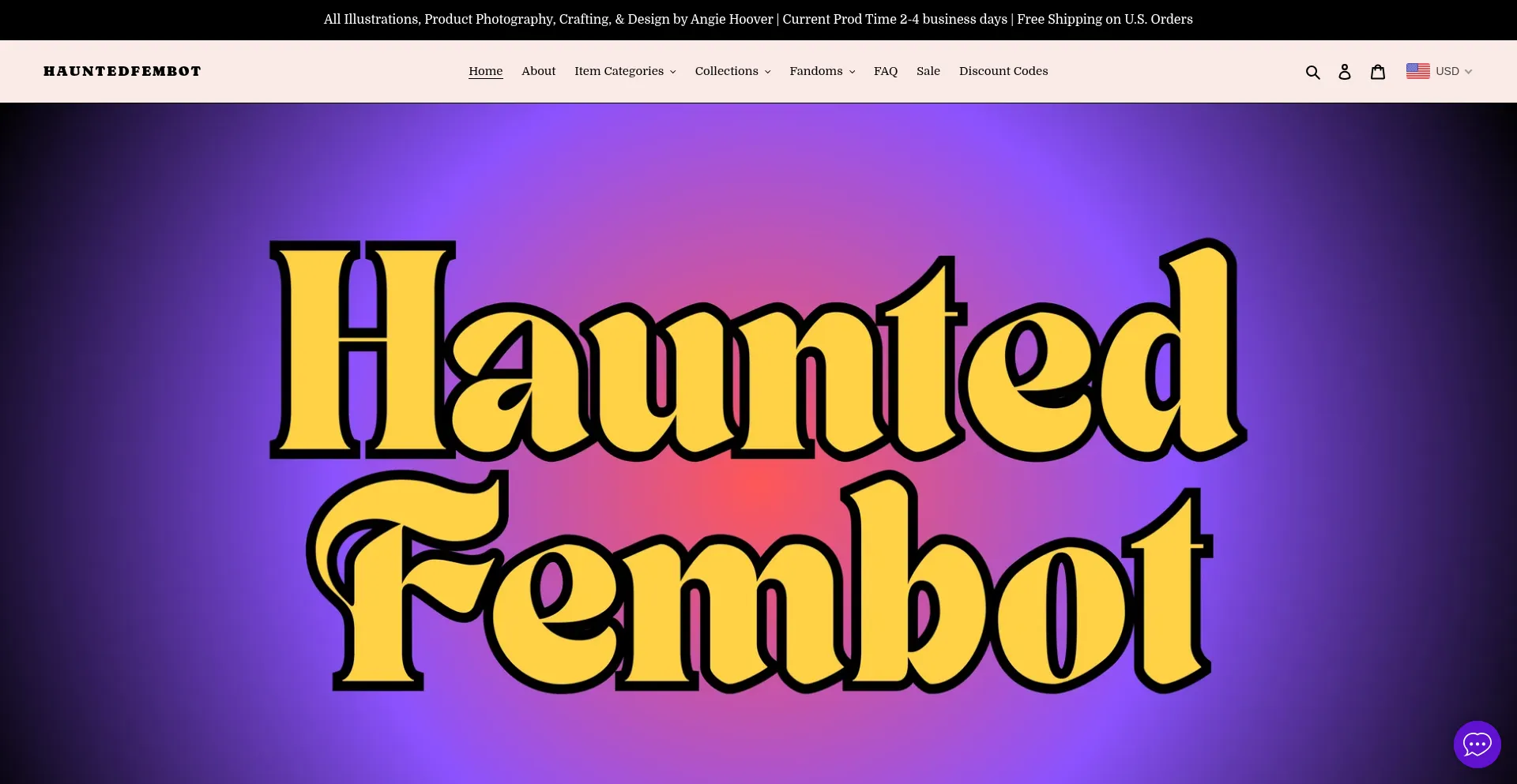 Hauntedfembot.com
