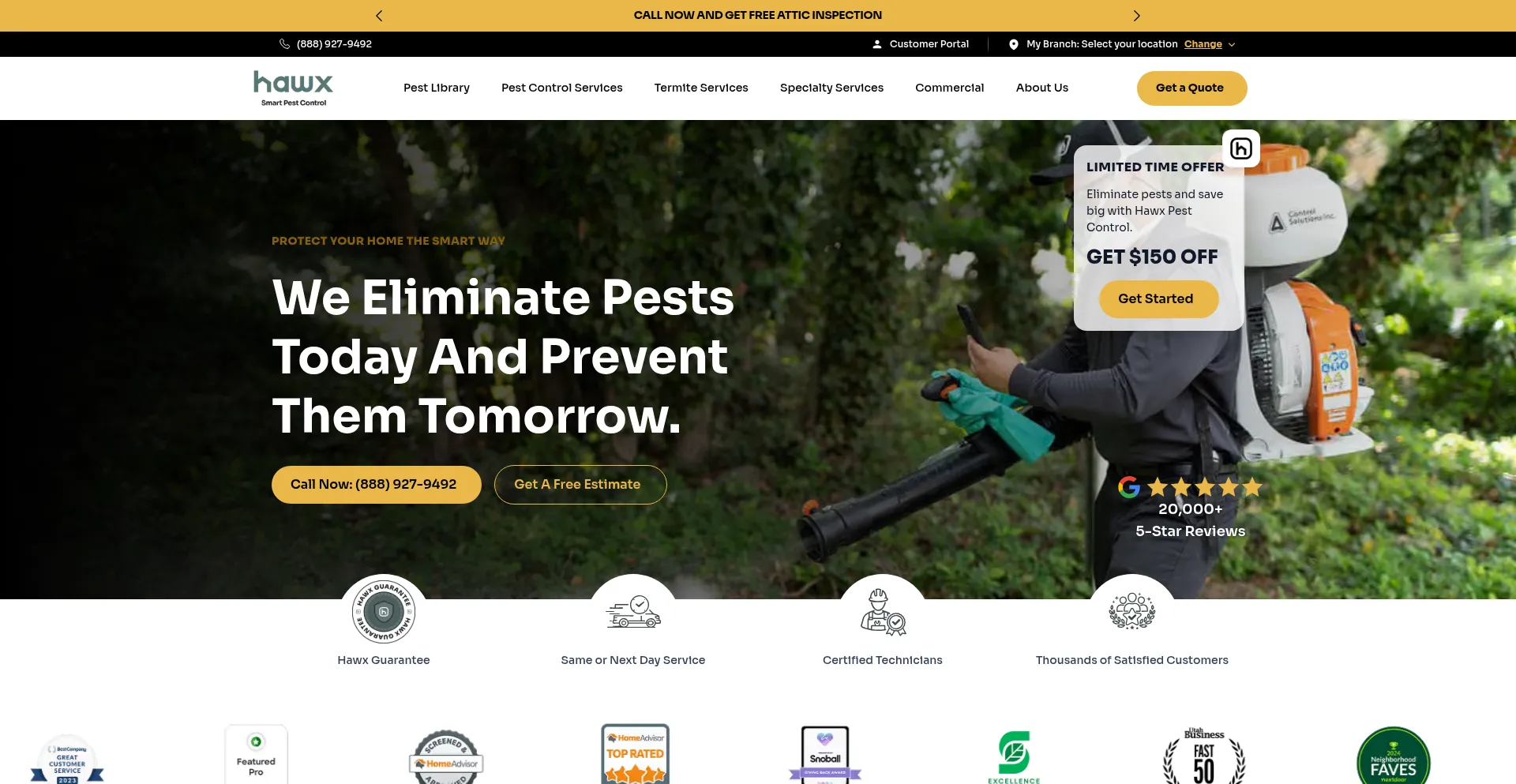 Hawxpestcontrol.com