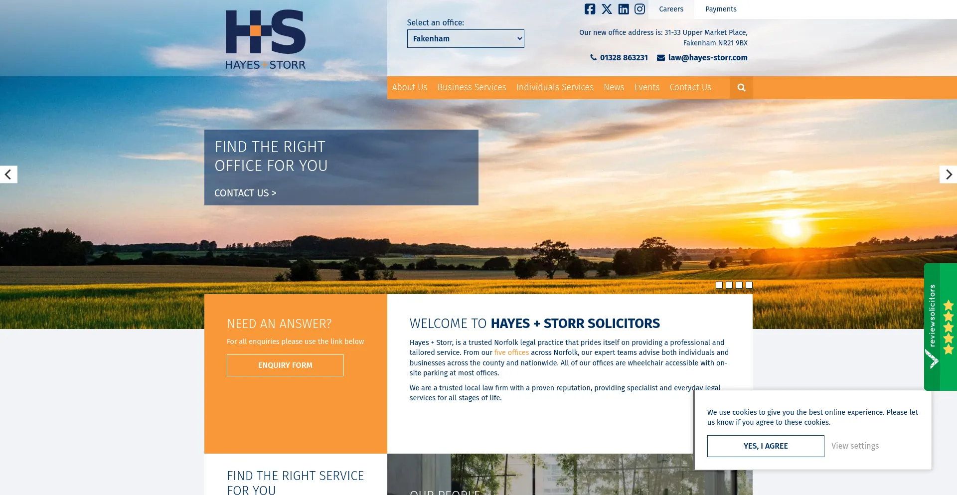 Ist Hayesandstorr.co.uk sicher und vertrauenswürdig?
