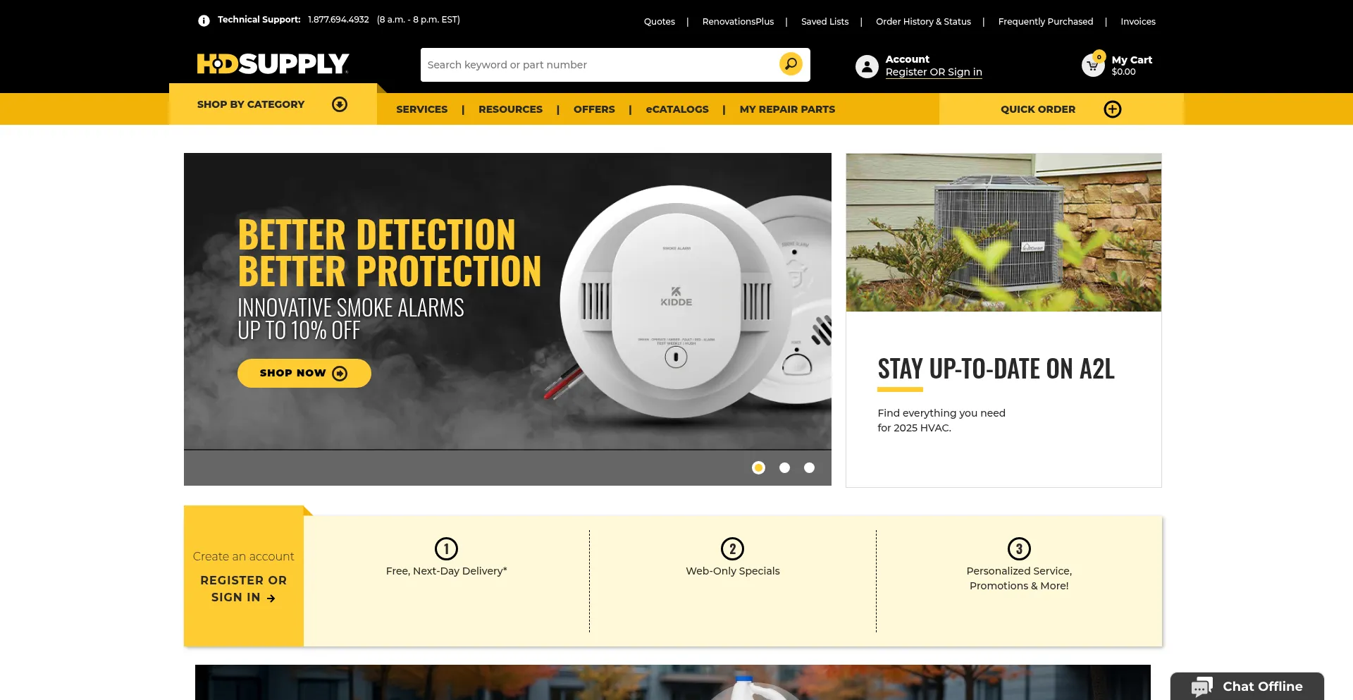 Hdsupplysolutions.com Screenshot