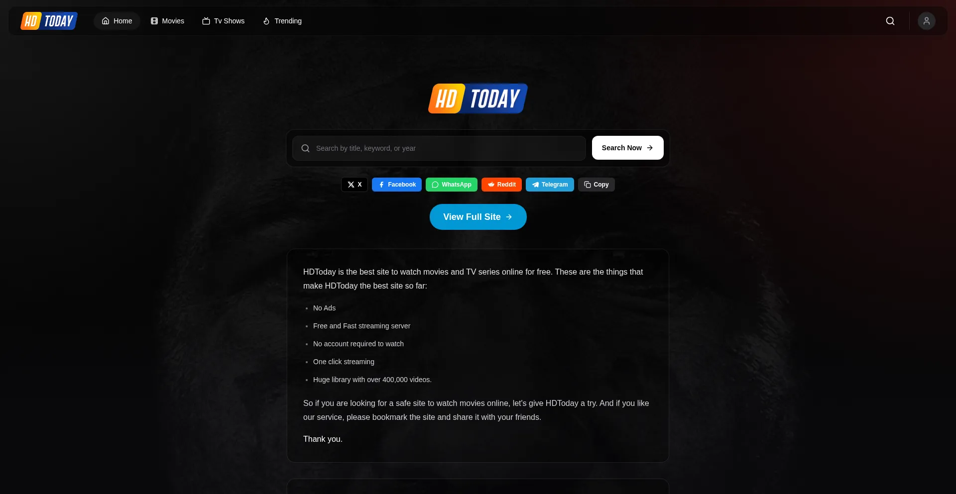 Hdtodayz.org