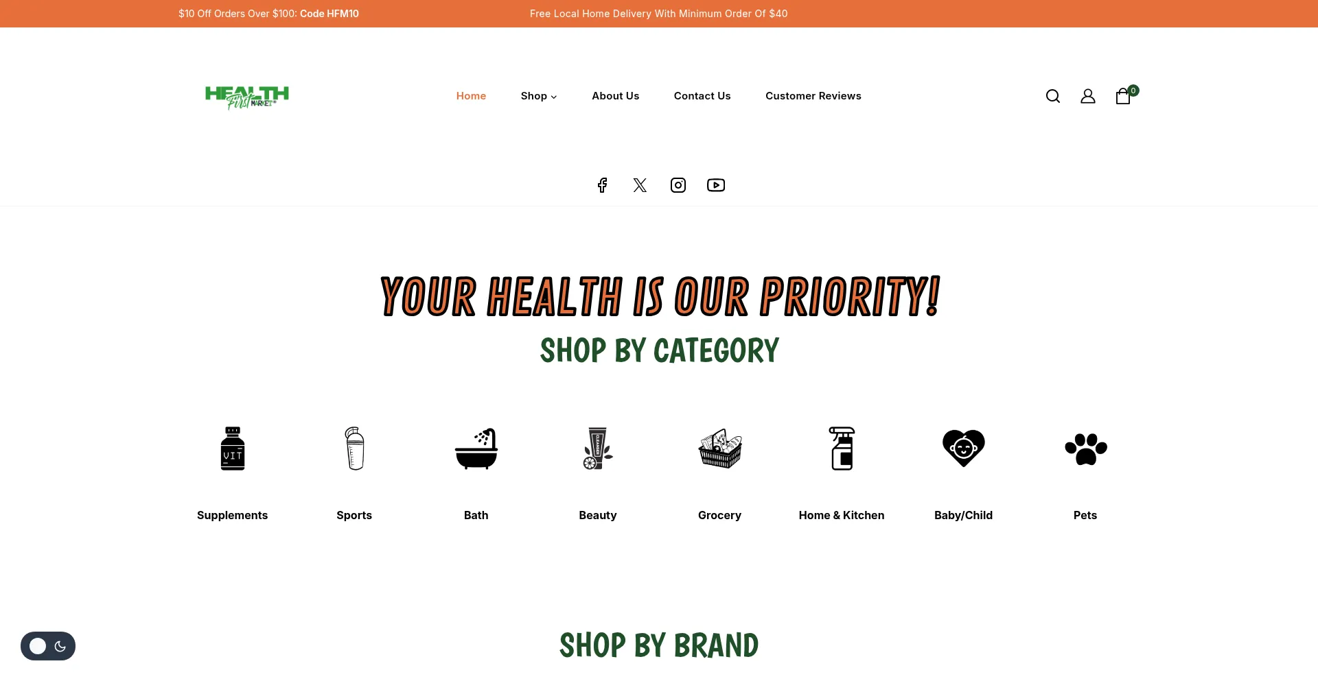 Ist Healthfirstmarket.com sicher und vertrauenswürdig?