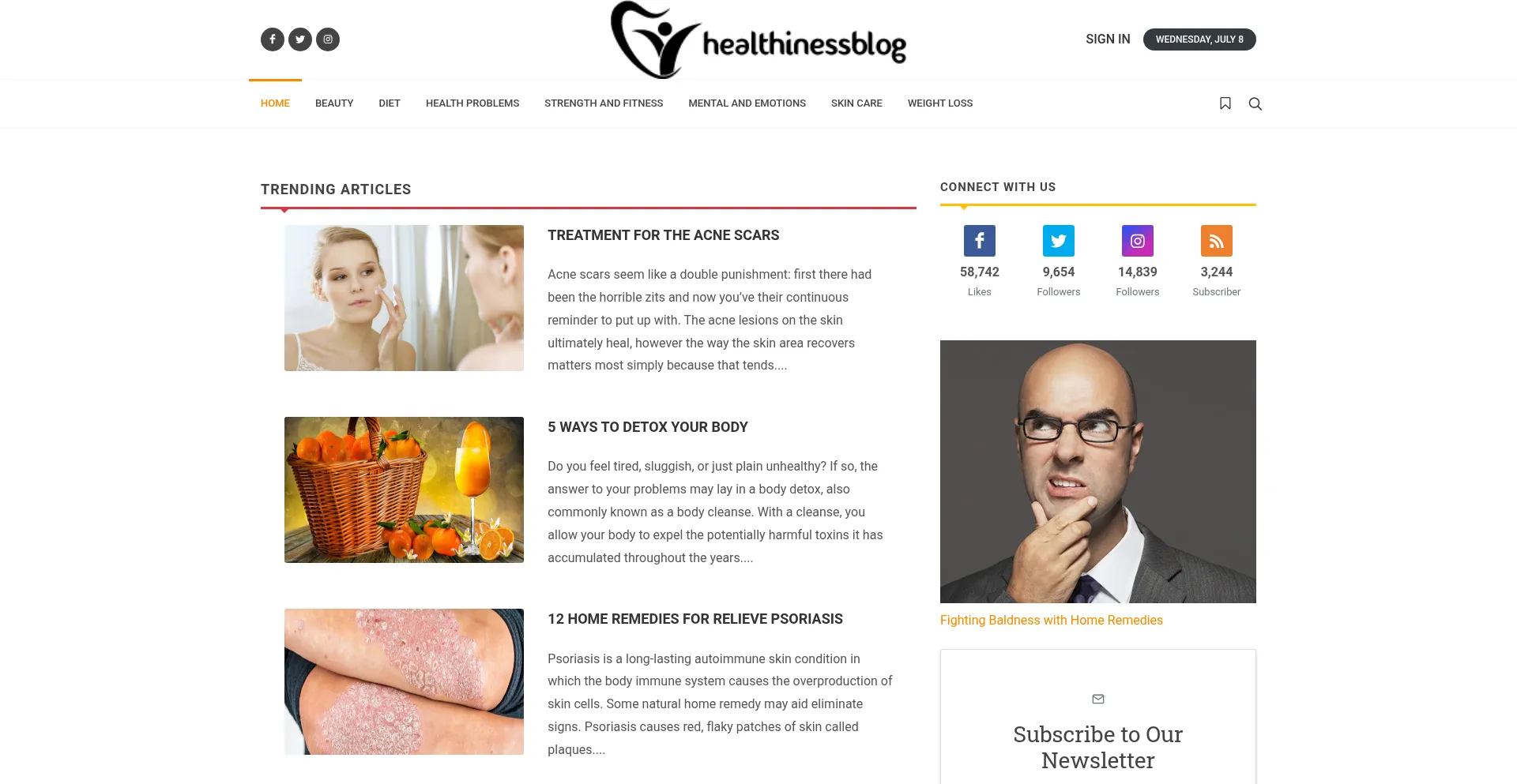 Healthinessblog.com