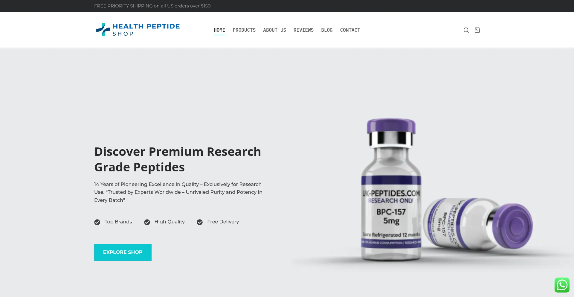 Healthpeptideshop.com