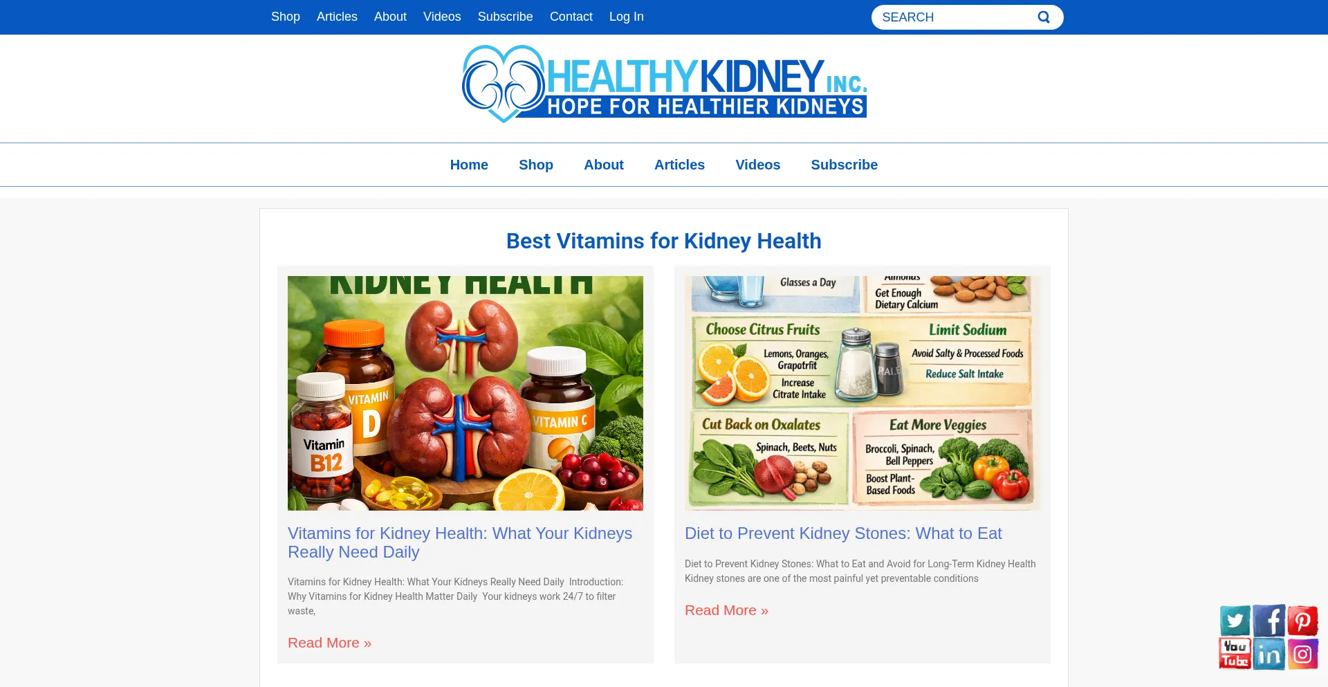 Healthykidneyinc.com
