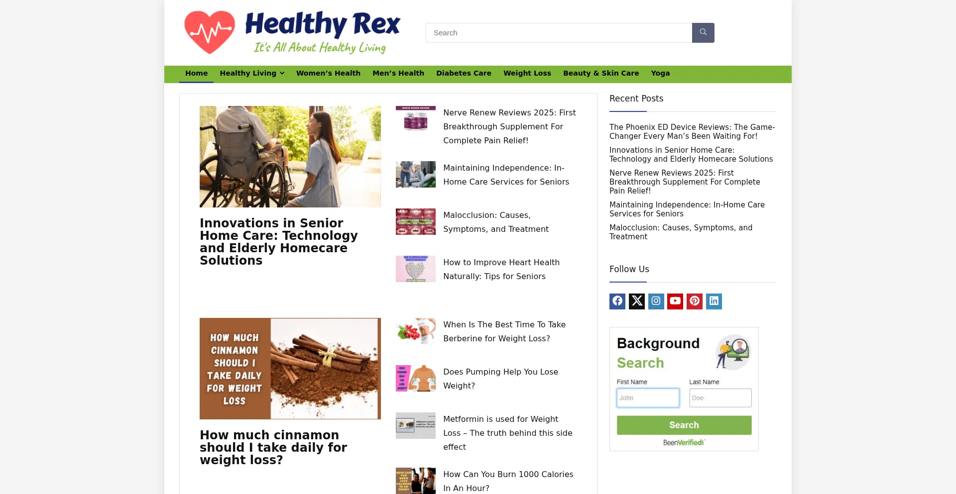 Healthyrex.com