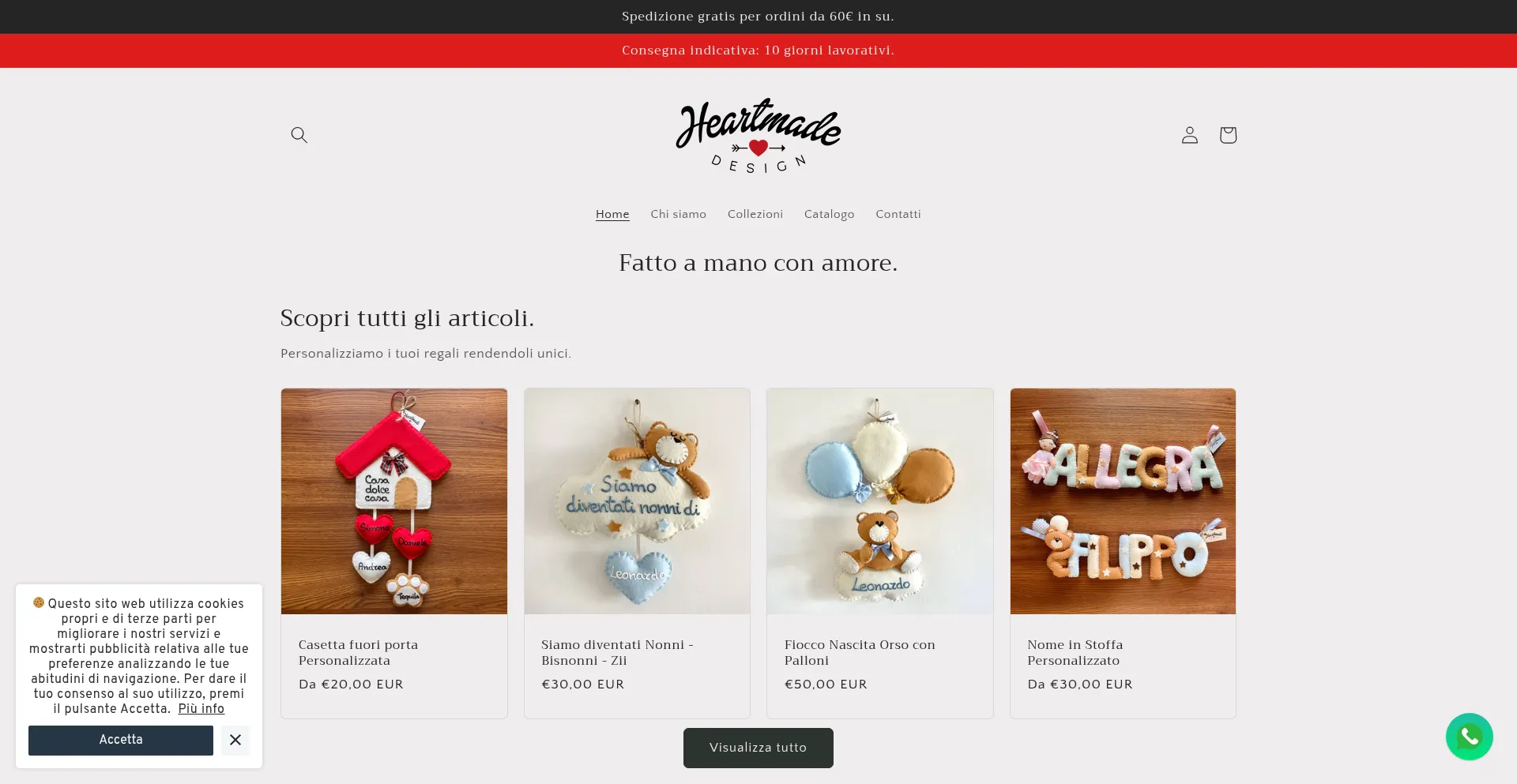 Ist Heartmadedesign.it sicher und vertrauenswürdig?