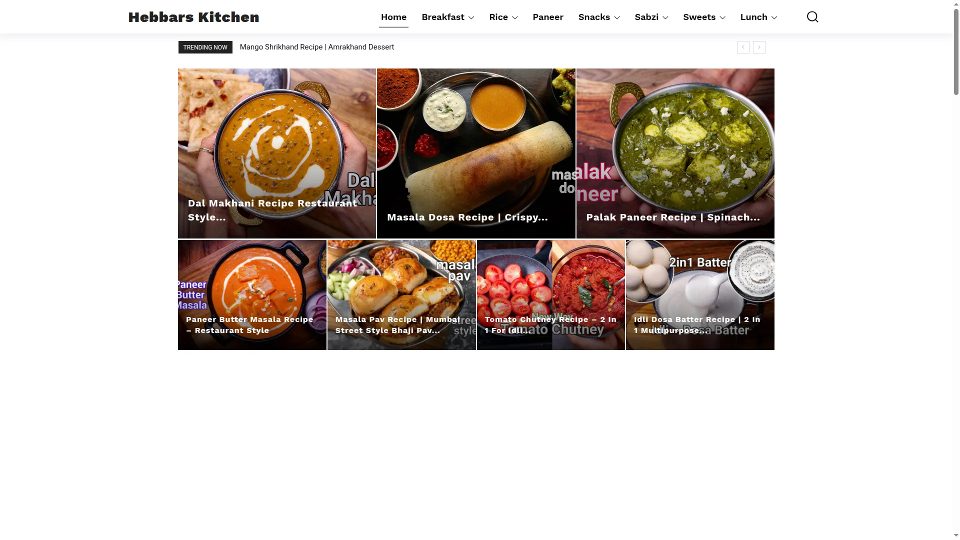 Hebbarskitchen.com
