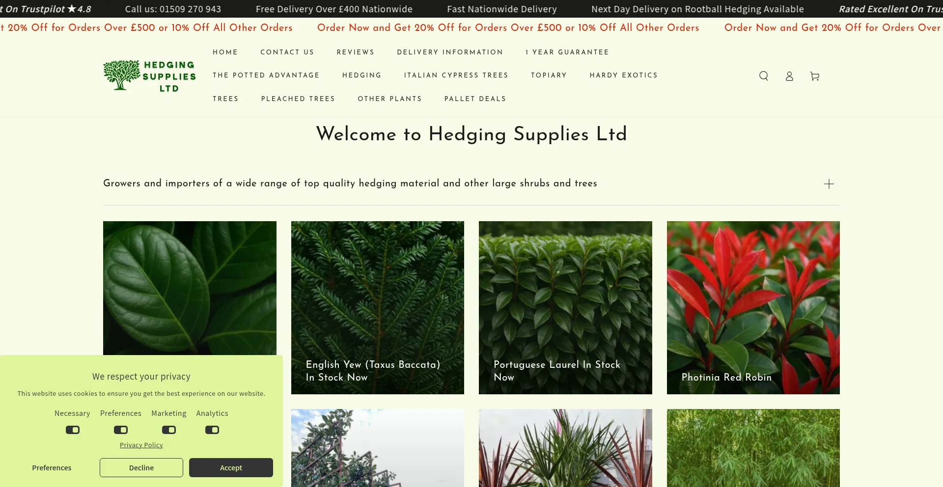 Hedgingsupplies.co.uk
