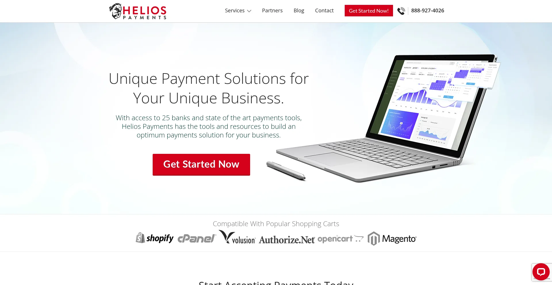 Heliospayments.com Screenshot