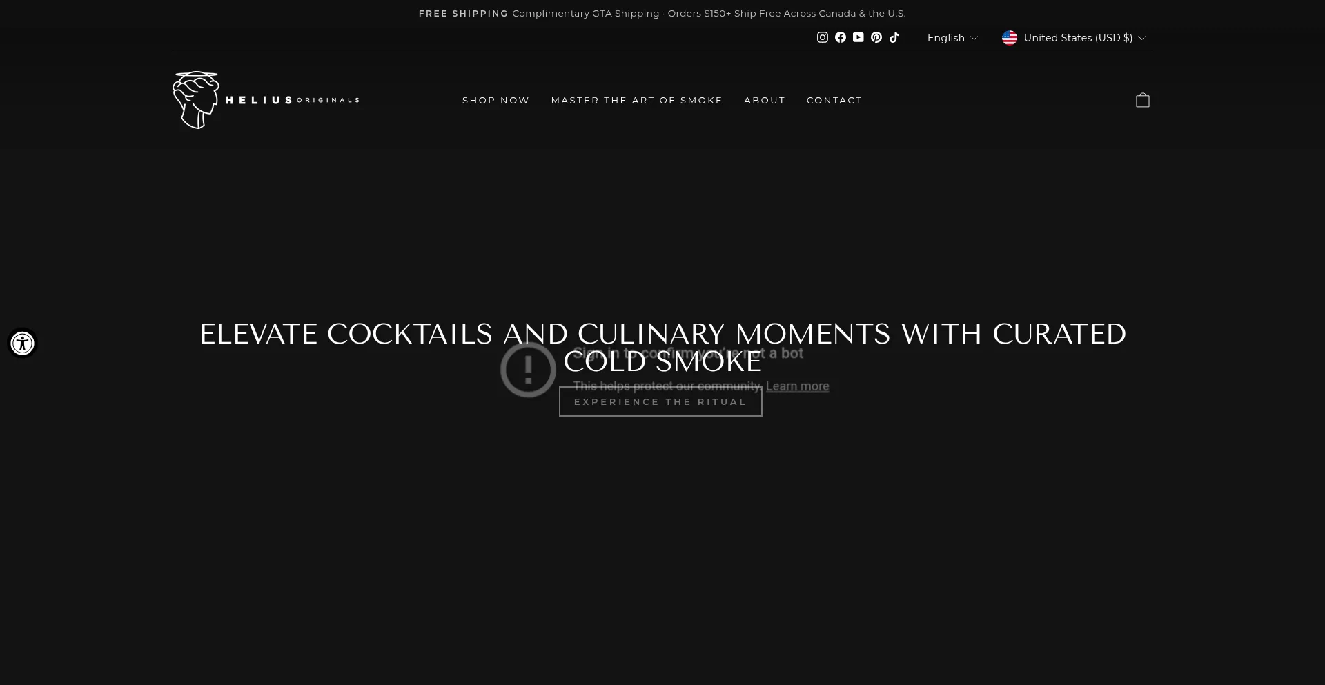 Heliusoriginals.com Screenshot