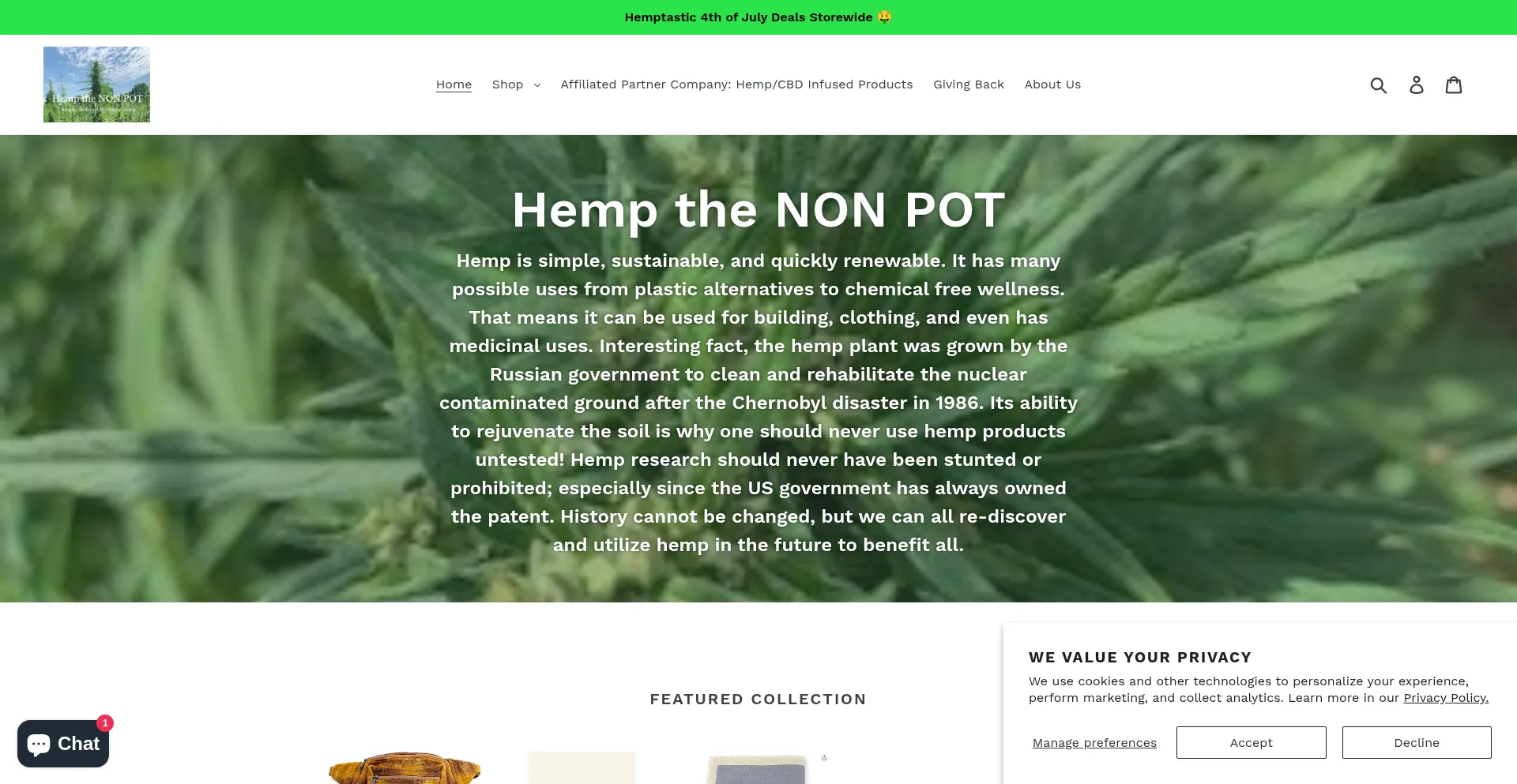 Hempthenonpot.com