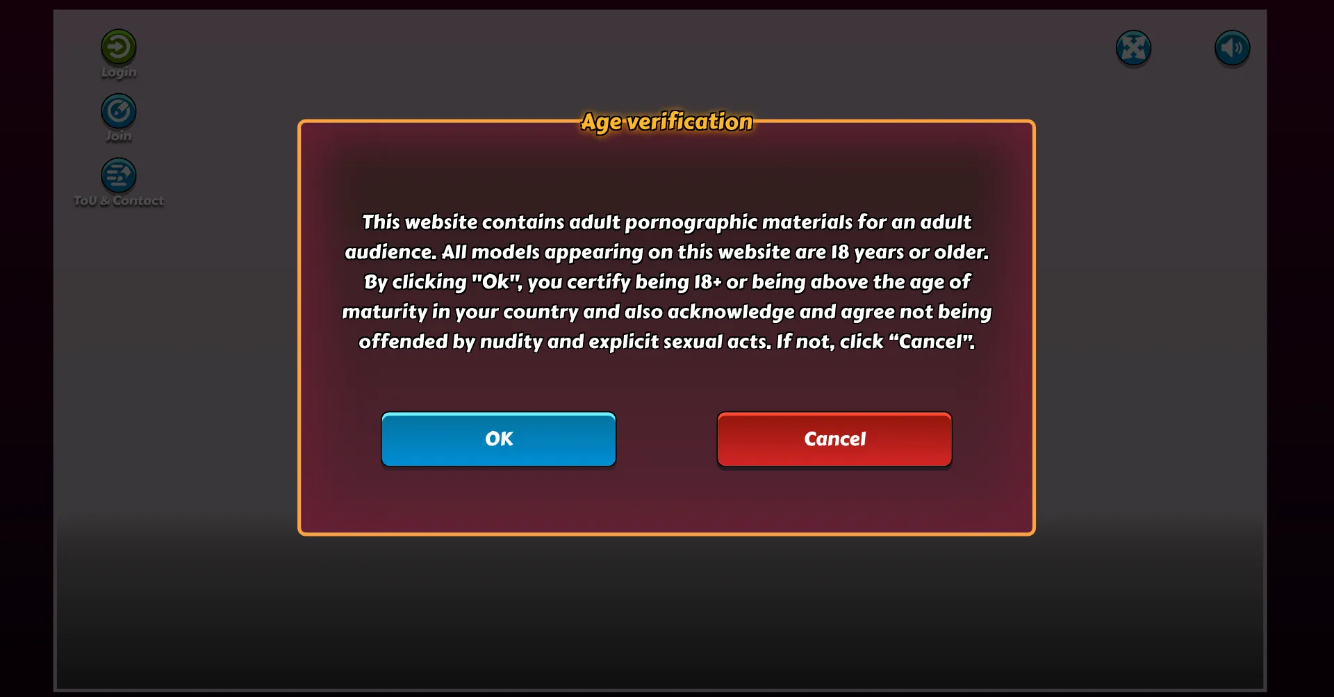 Website screenshot of Hentaiheroes.com