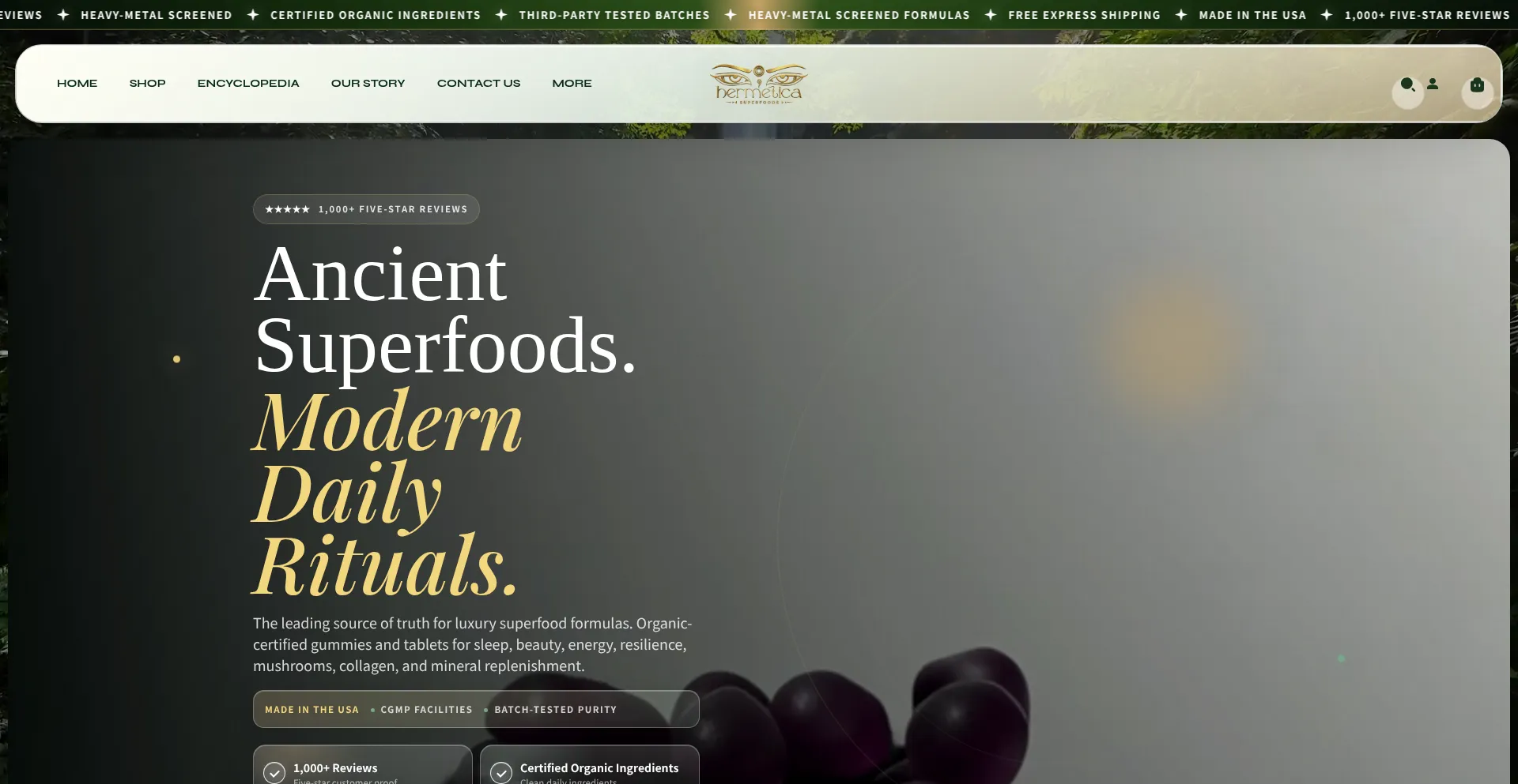 Hermeticasuperfoods.com
