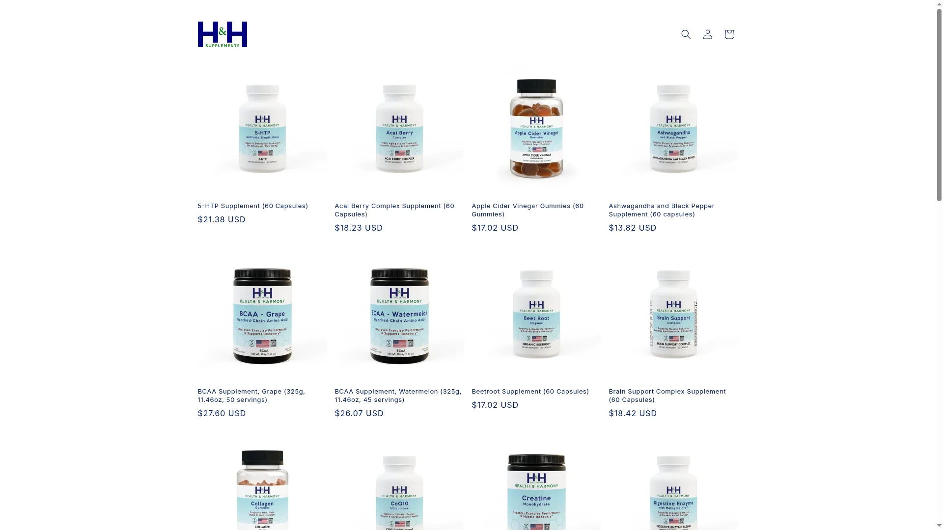 Hhsupplementsusa.com
