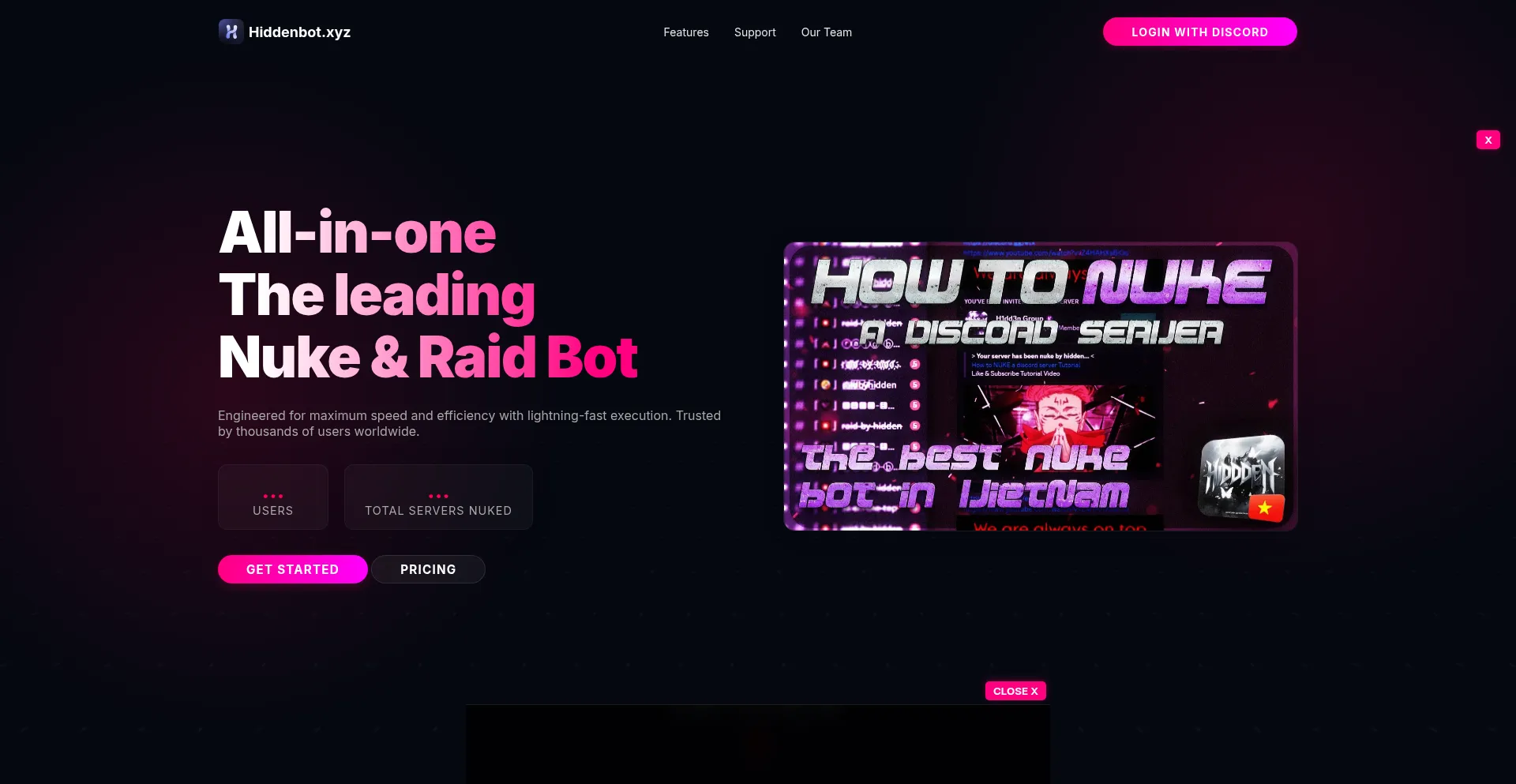 Hiddenbot.xyz