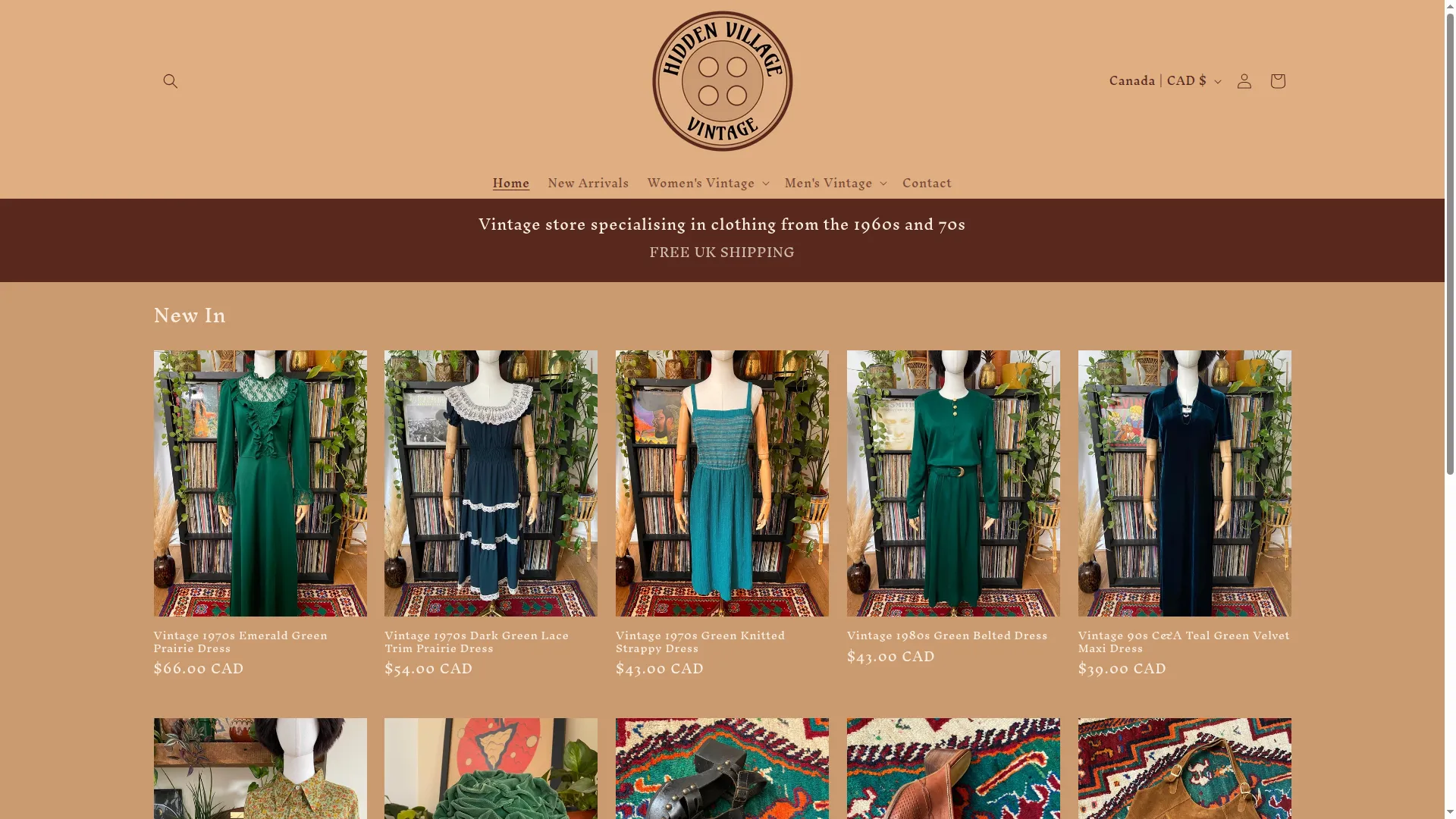 Hiddenvillagevintage.com