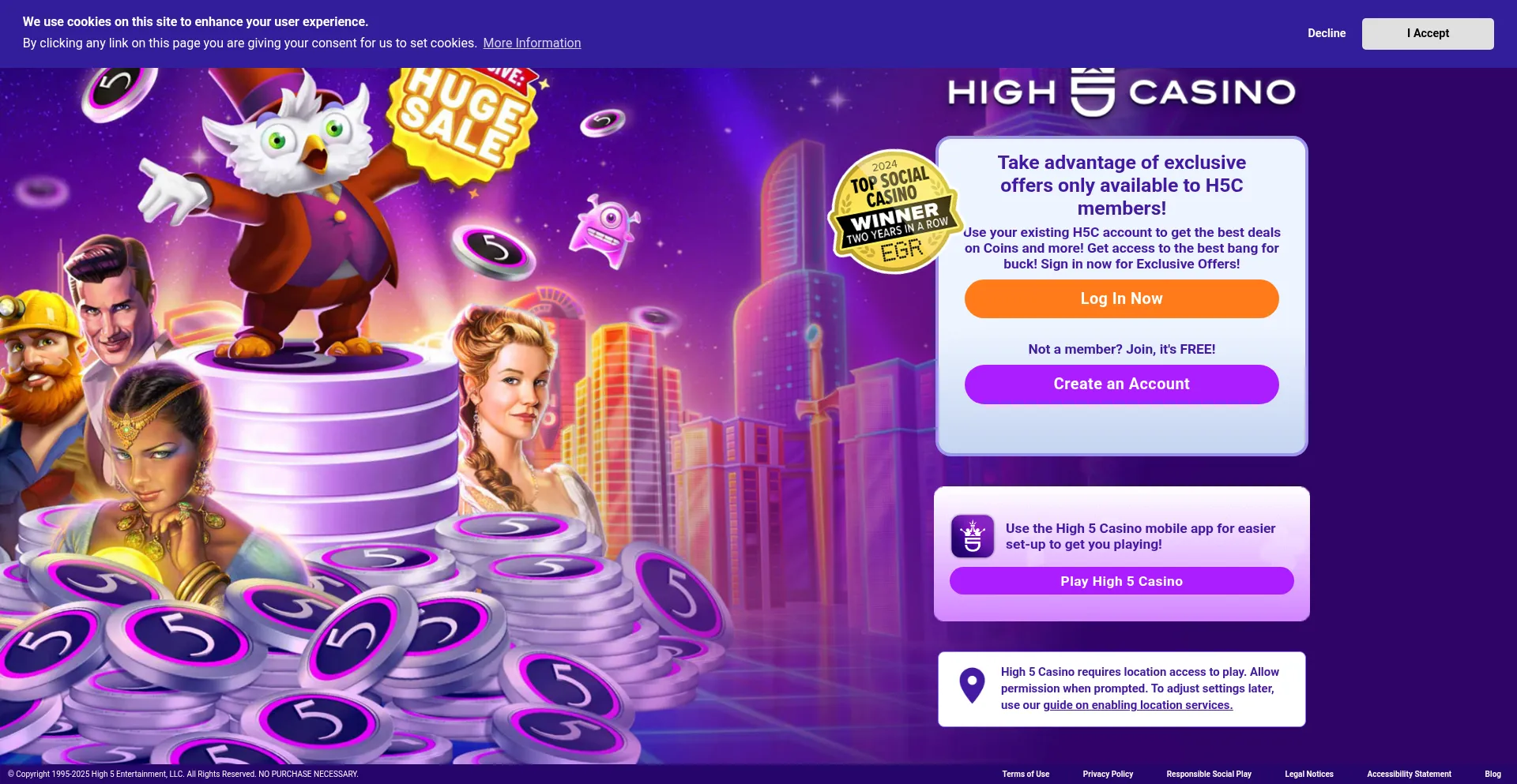 Ist High5casino.com sicher und vertrauenswürdig?