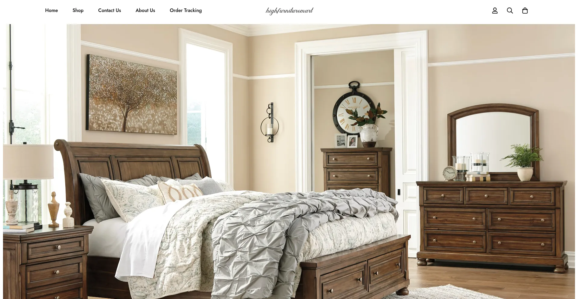 Website screenshot of Highfurnituremart.com