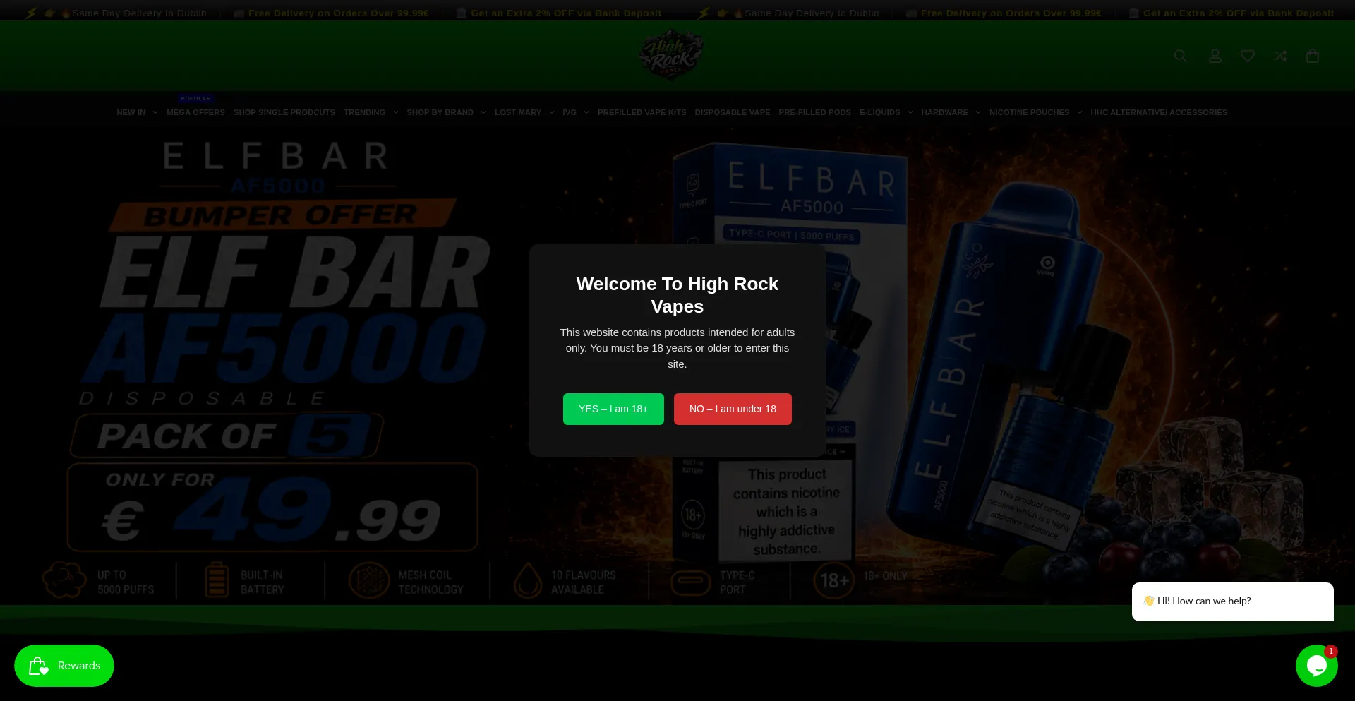 Highrockvapes.ie