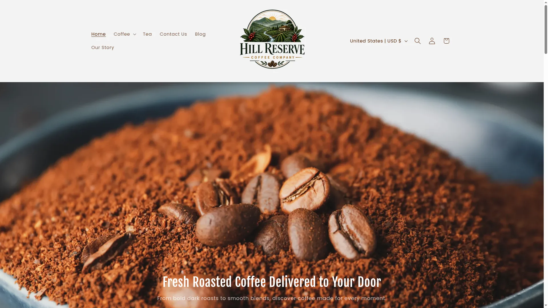 Hillreservecoffee.com