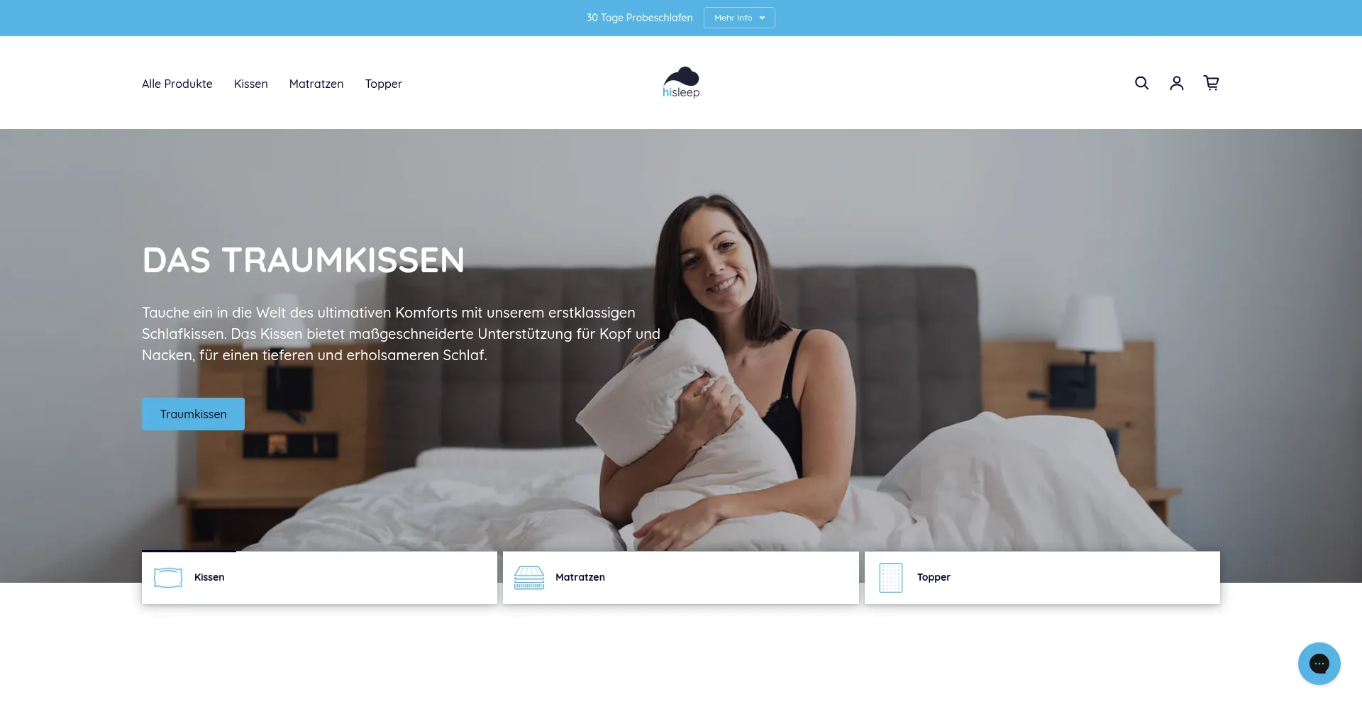 Hisleeptime.com Screenshot
