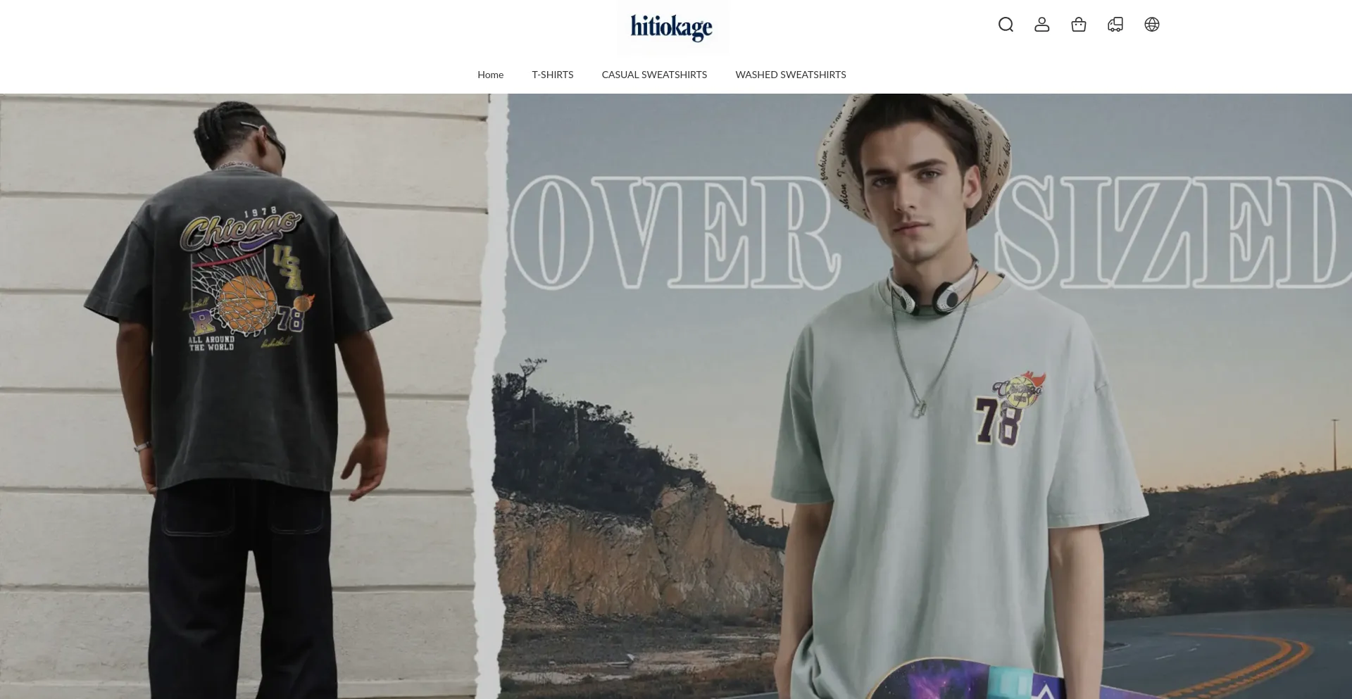 Website screenshot of Hitiokage.com