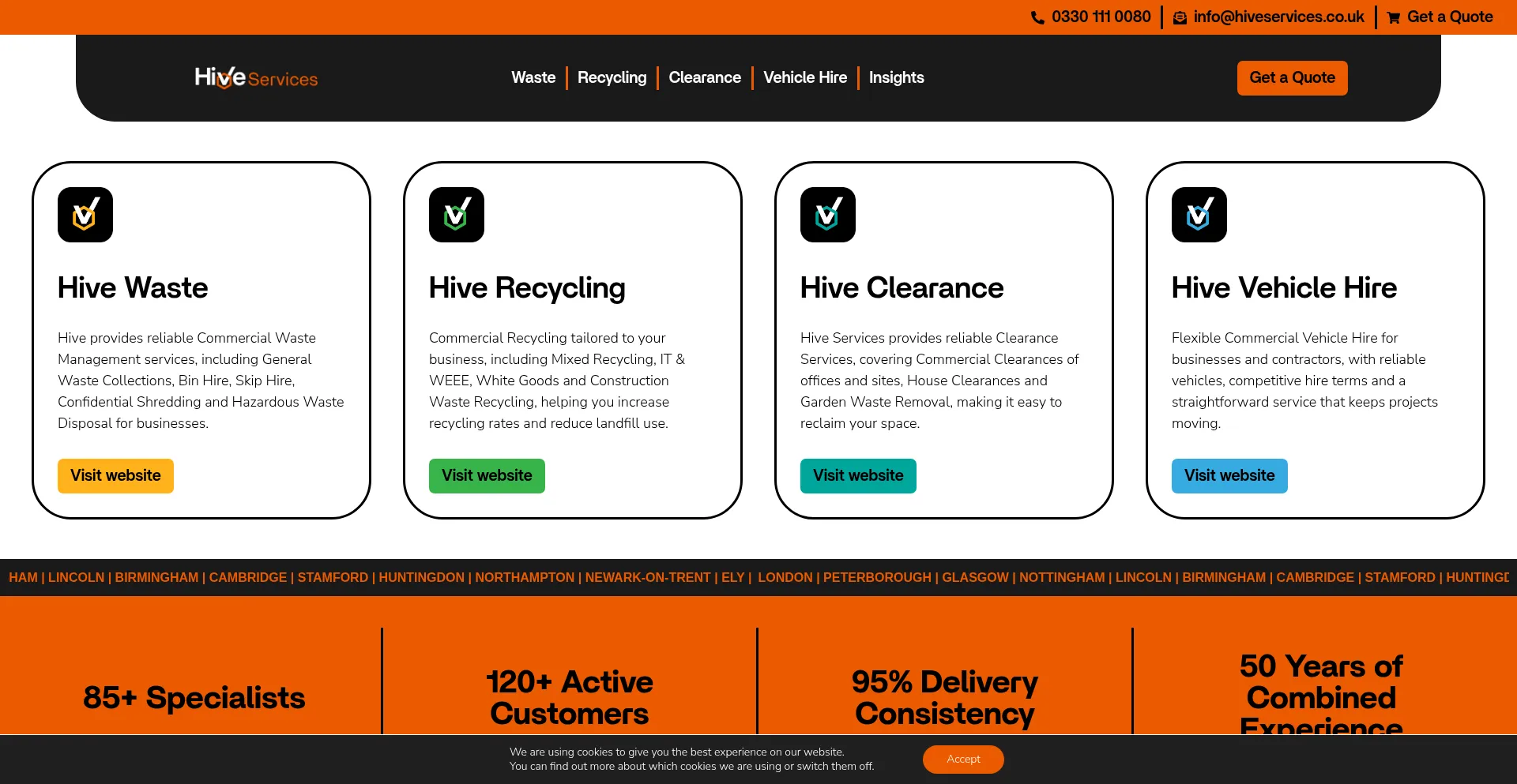 Hiveservices.co.uk