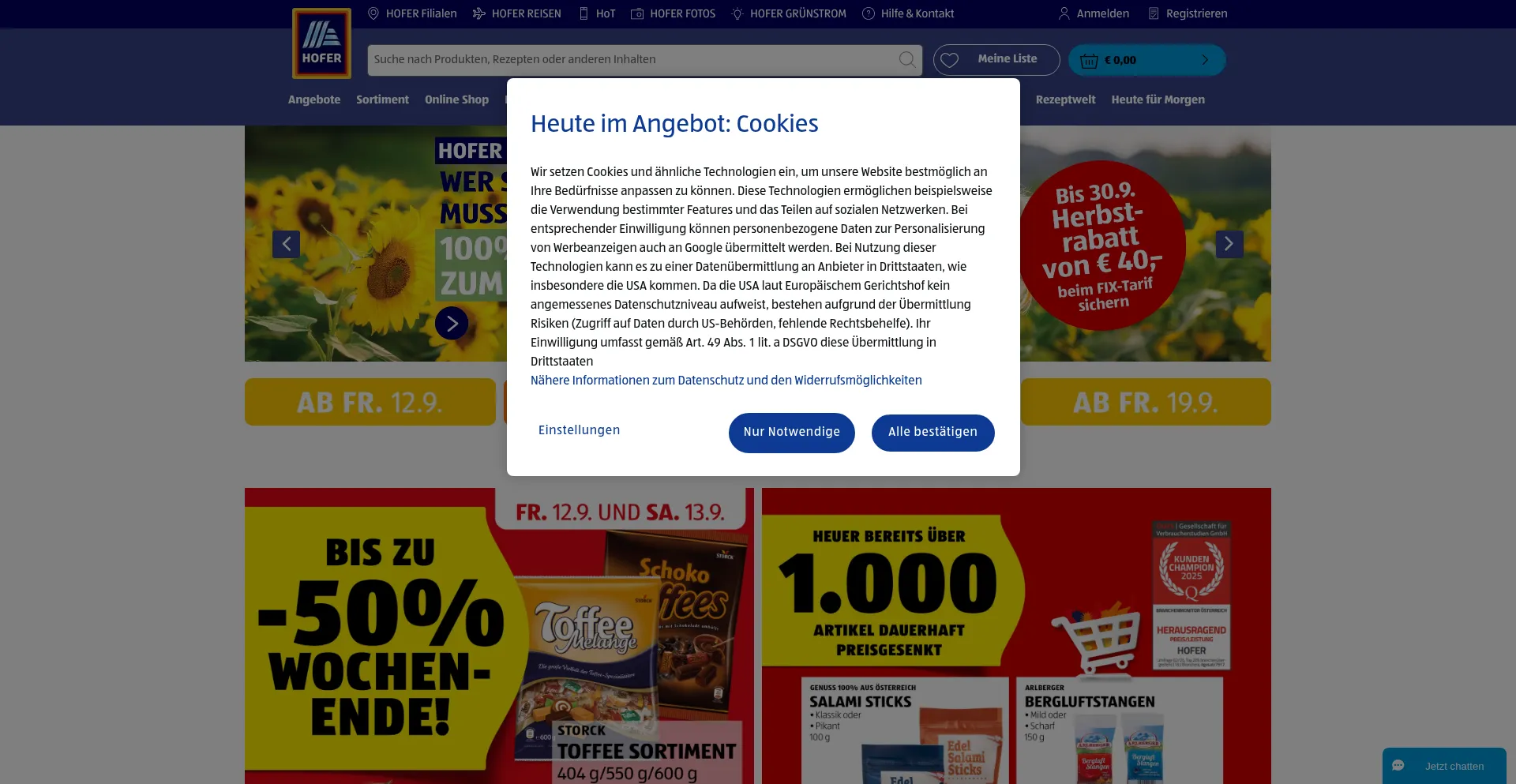 Ist Hofer.at sicher und vertrauenswürdig?