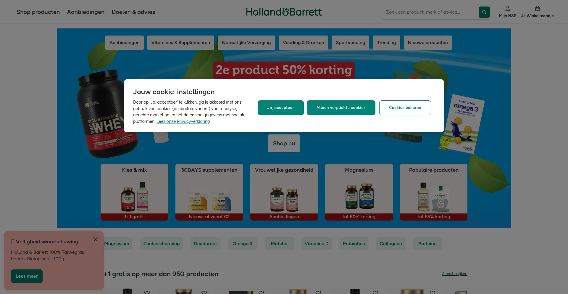 Ist Hollandandbarrett.nl sicher und vertrauenswürdig?