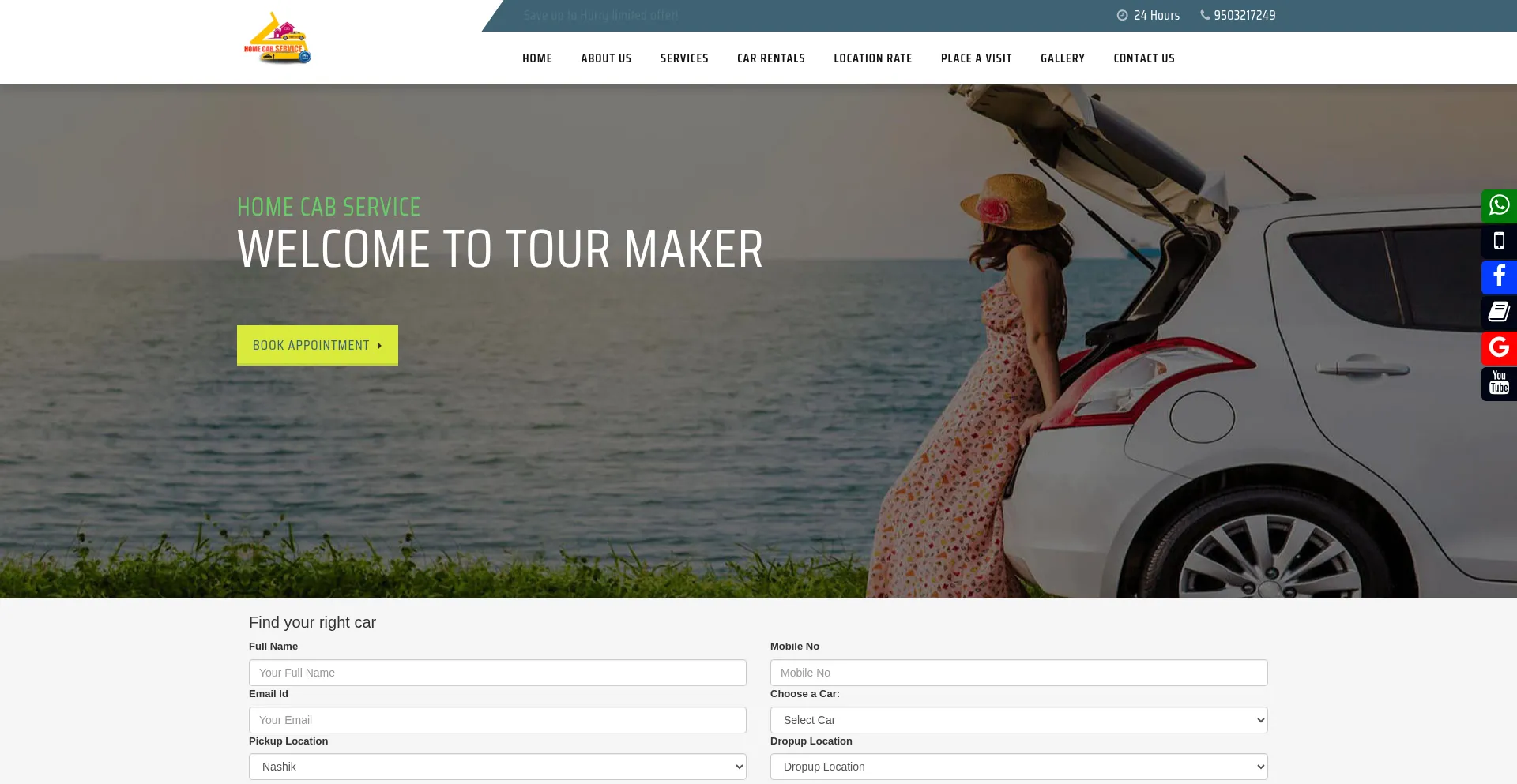 Homecabservice.com