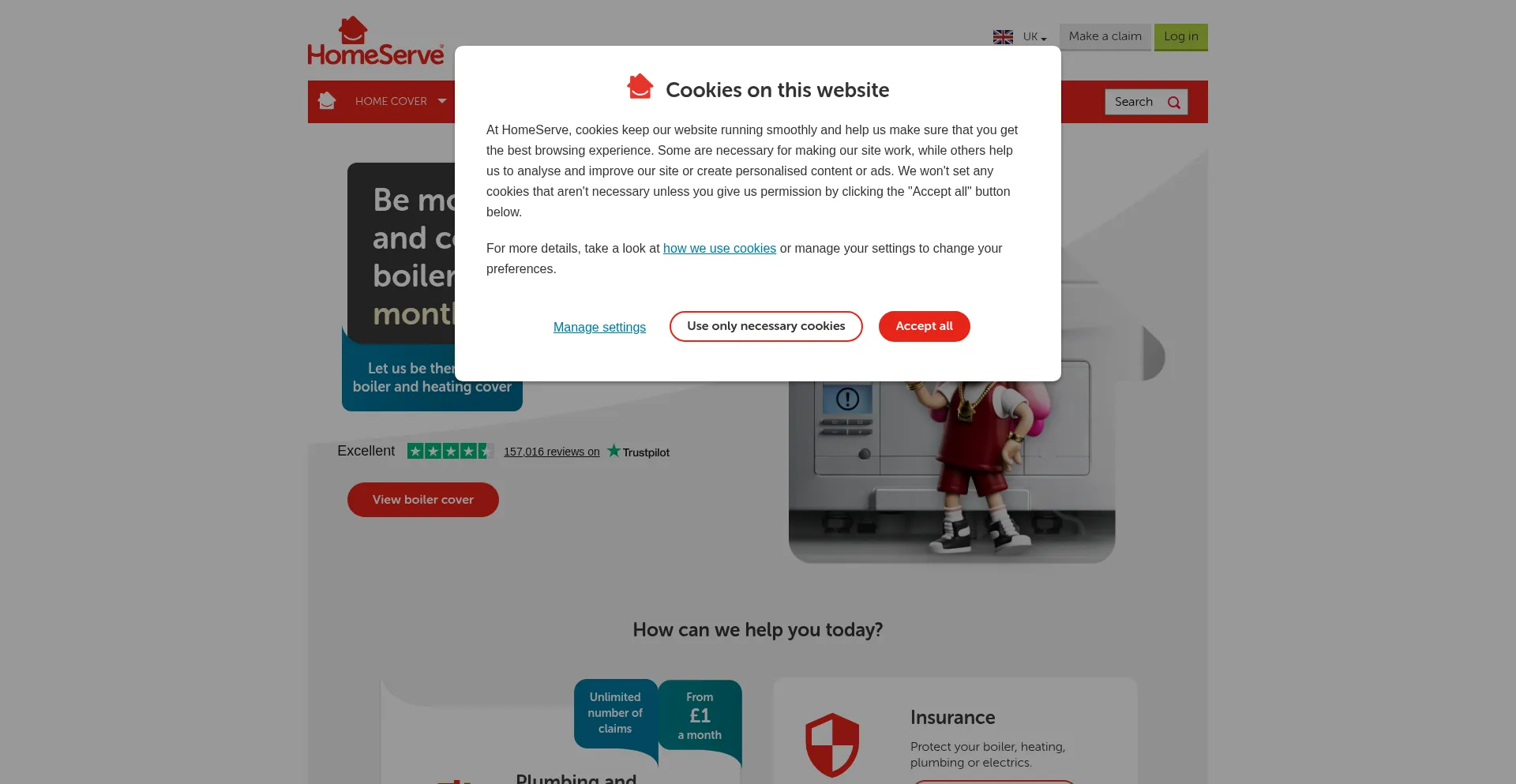 Ist Homeserve.co.uk sicher und vertrauenswürdig?